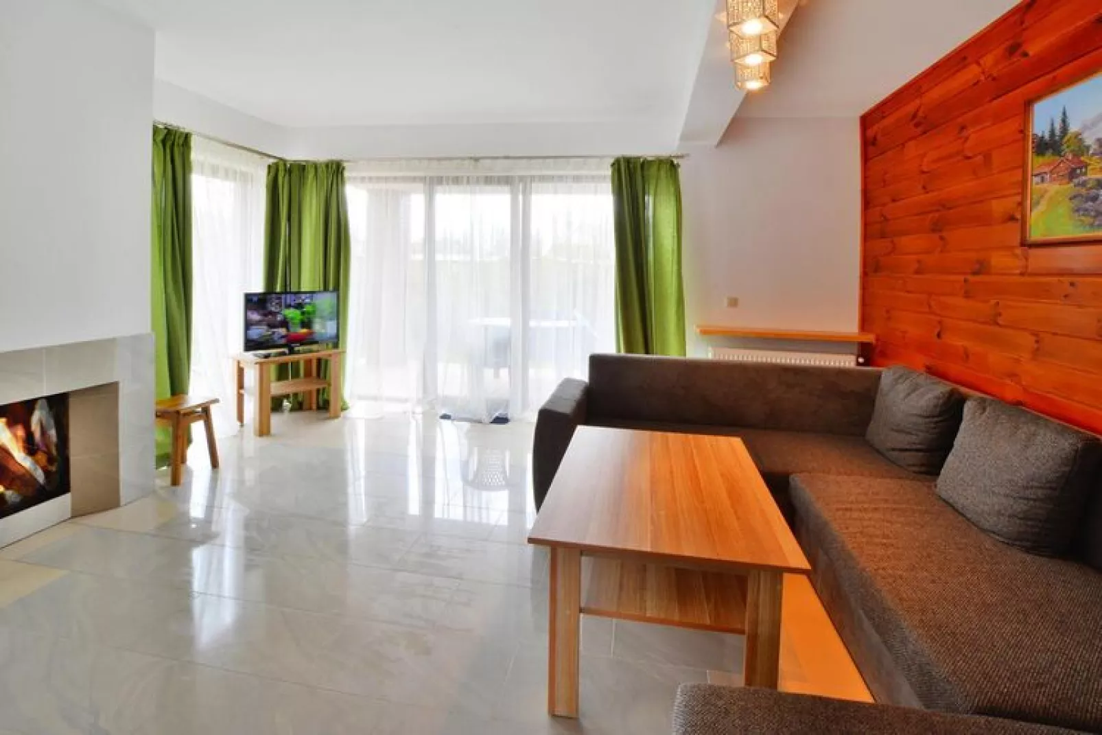 Dom DUŻY 86 m2 dla max 5 osób Sarbinowo-Living room