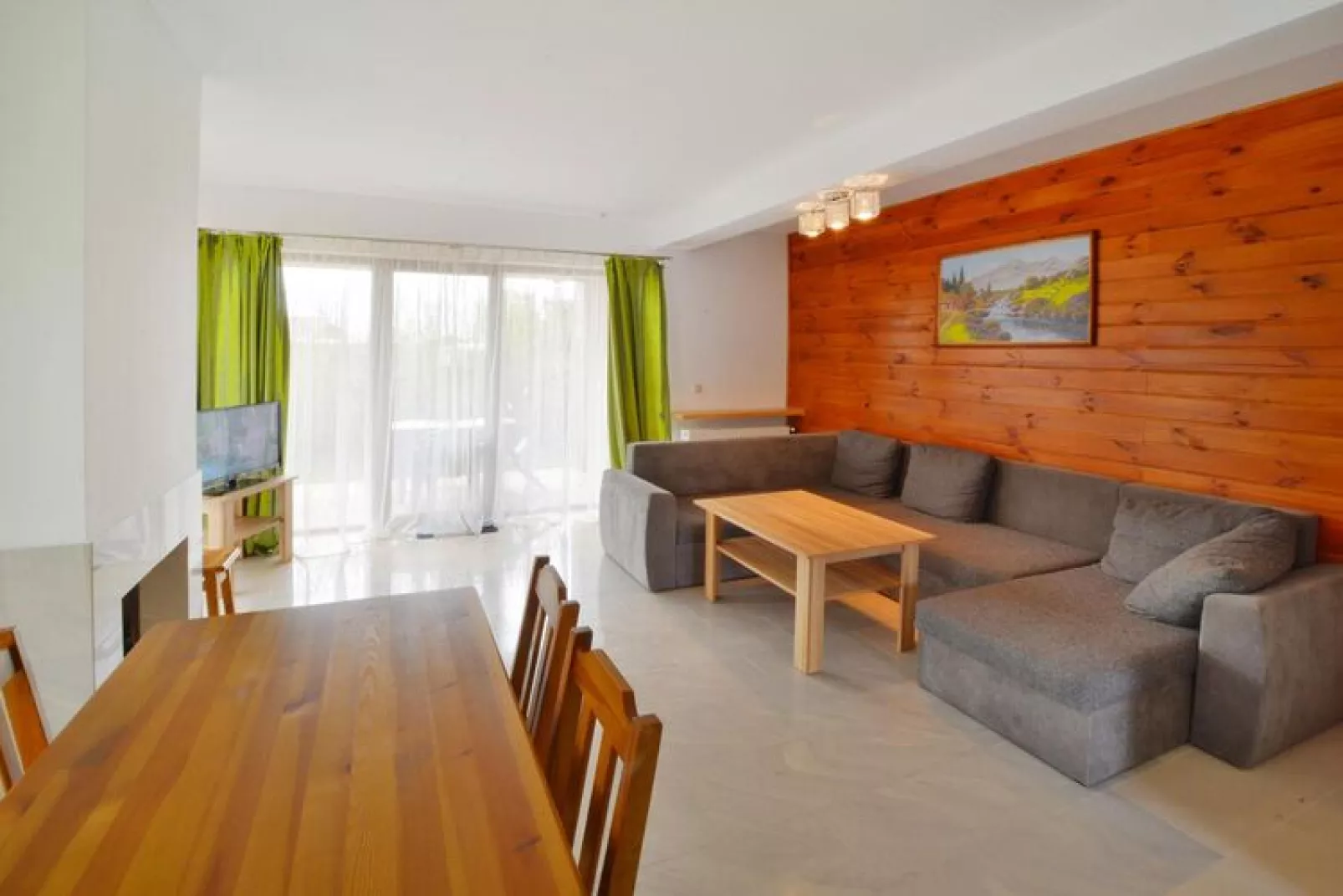 Dom DUŻY 86 m2 dla max 5 osób Sarbinowo-Living room