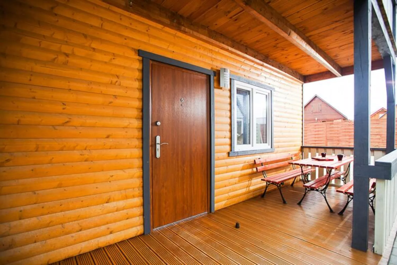 Domki wakacyjne 50 m2 dla 4 osób Rewal-Exterior summer