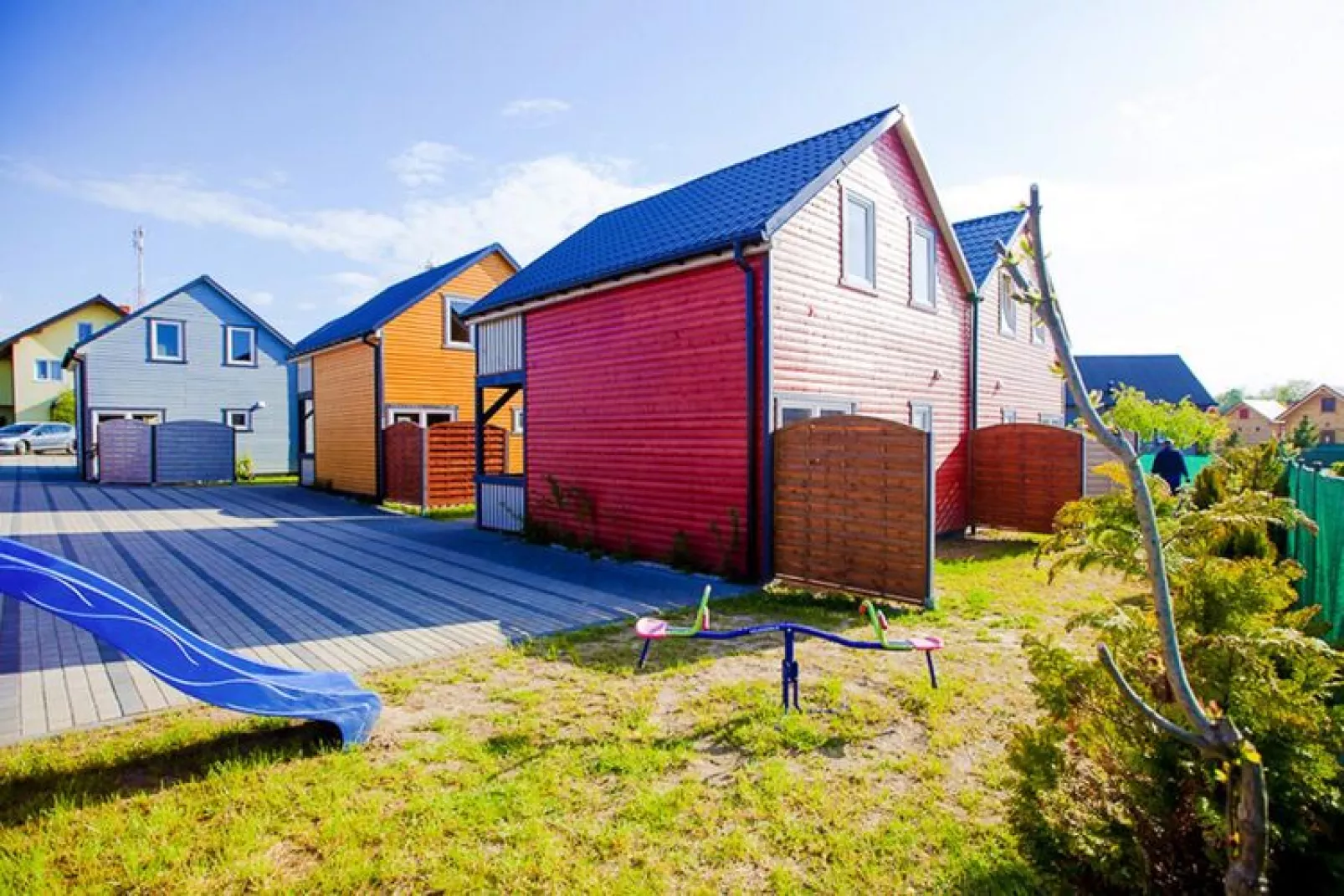 Domki wakacyjne 50 m2 dla 8 osób Rewal-Exterior summer