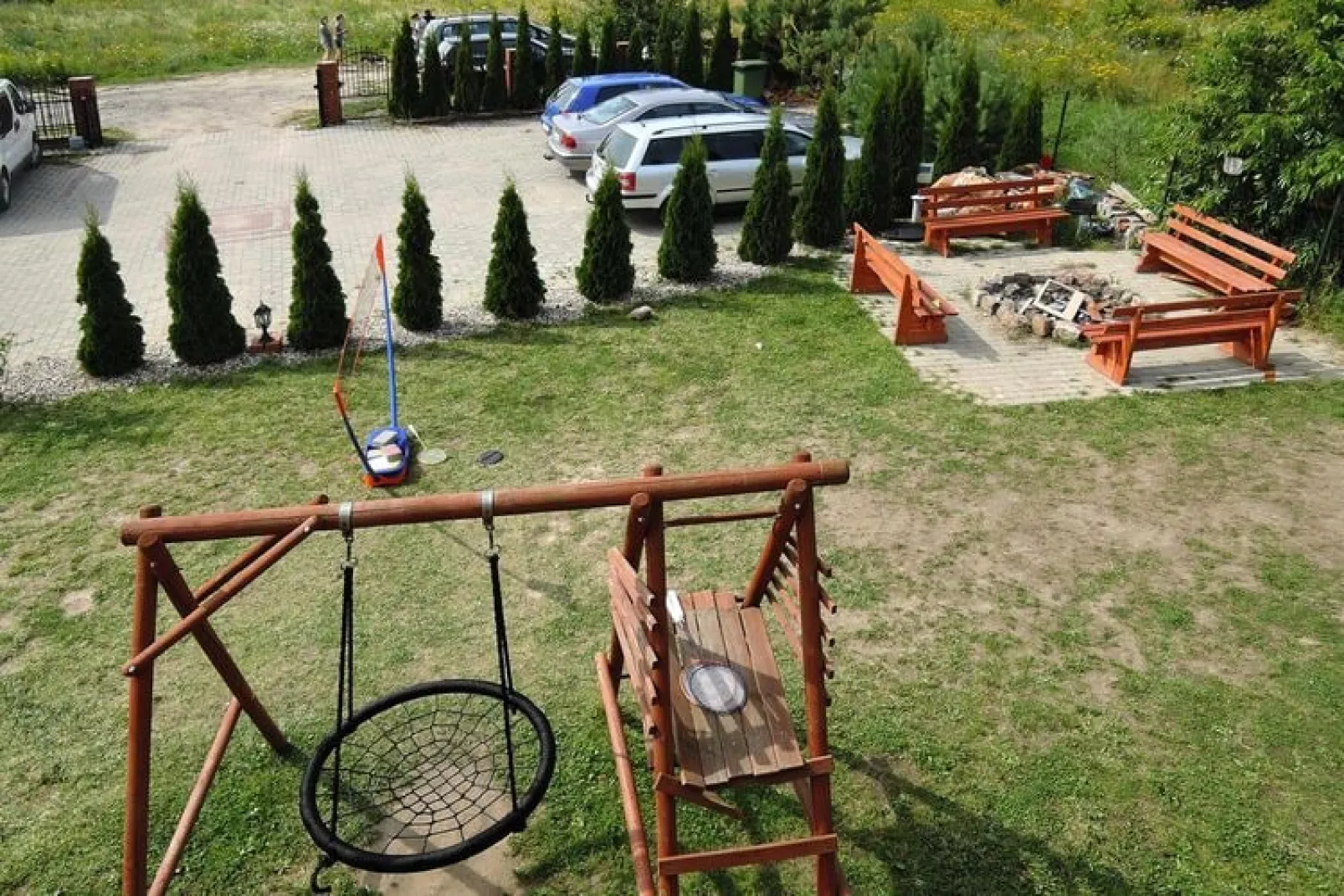 Resort in Rewal-Gardens summer