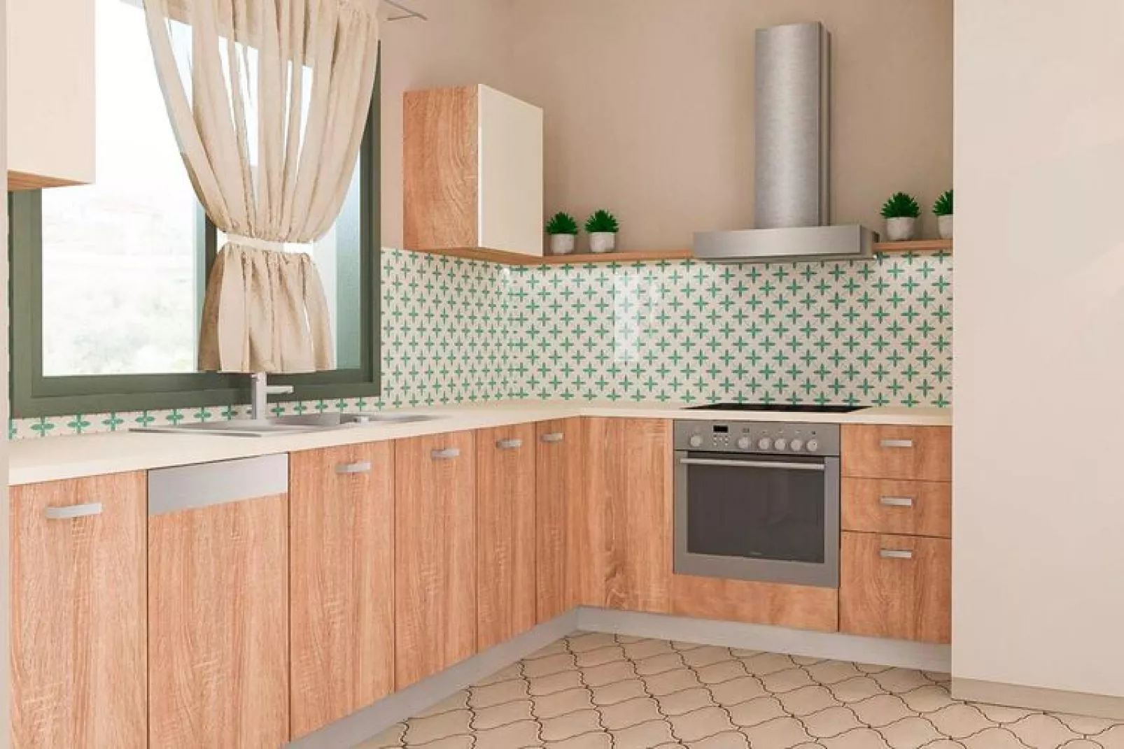 Holiday resort Asteris Village Gerakini-Studio-Cuisine
