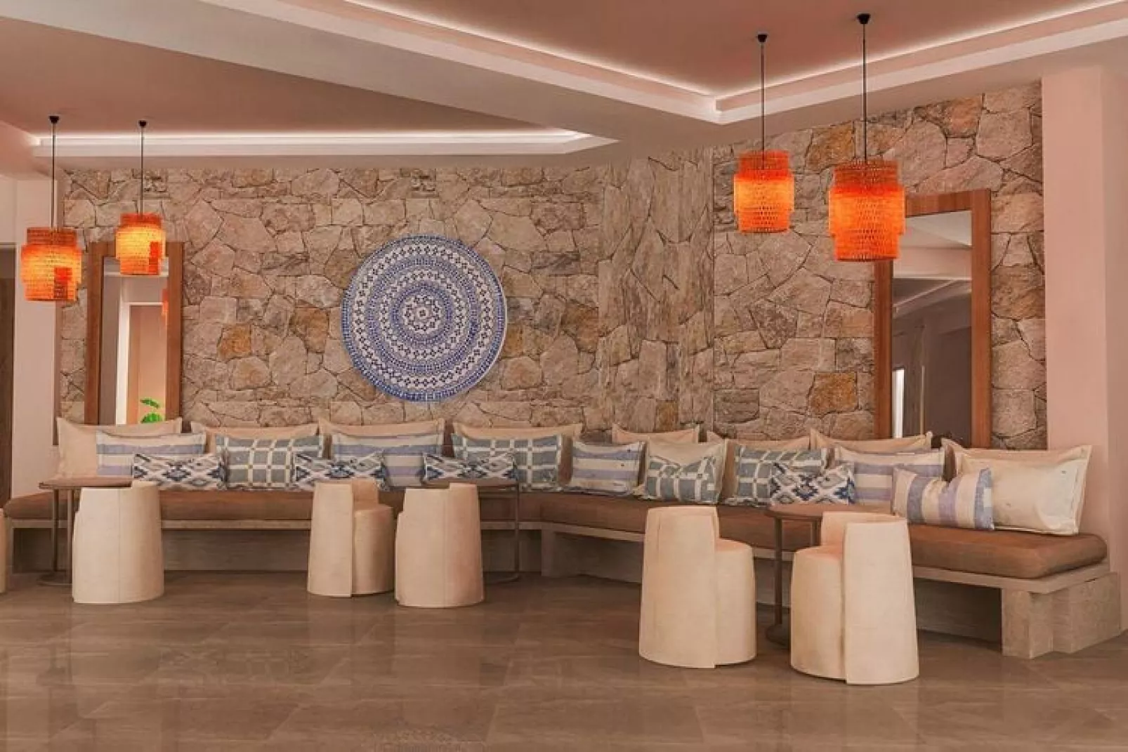Holiday resort Asteris Village Gerakini-Studio-Salon
