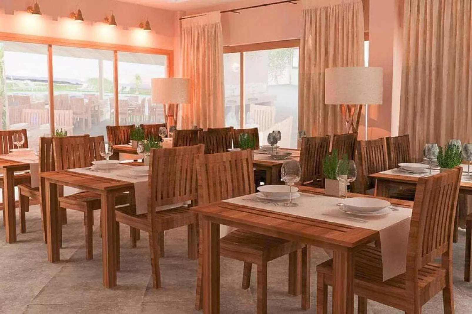 Holiday resort Asteris Village Gerakini-Studio-Salon