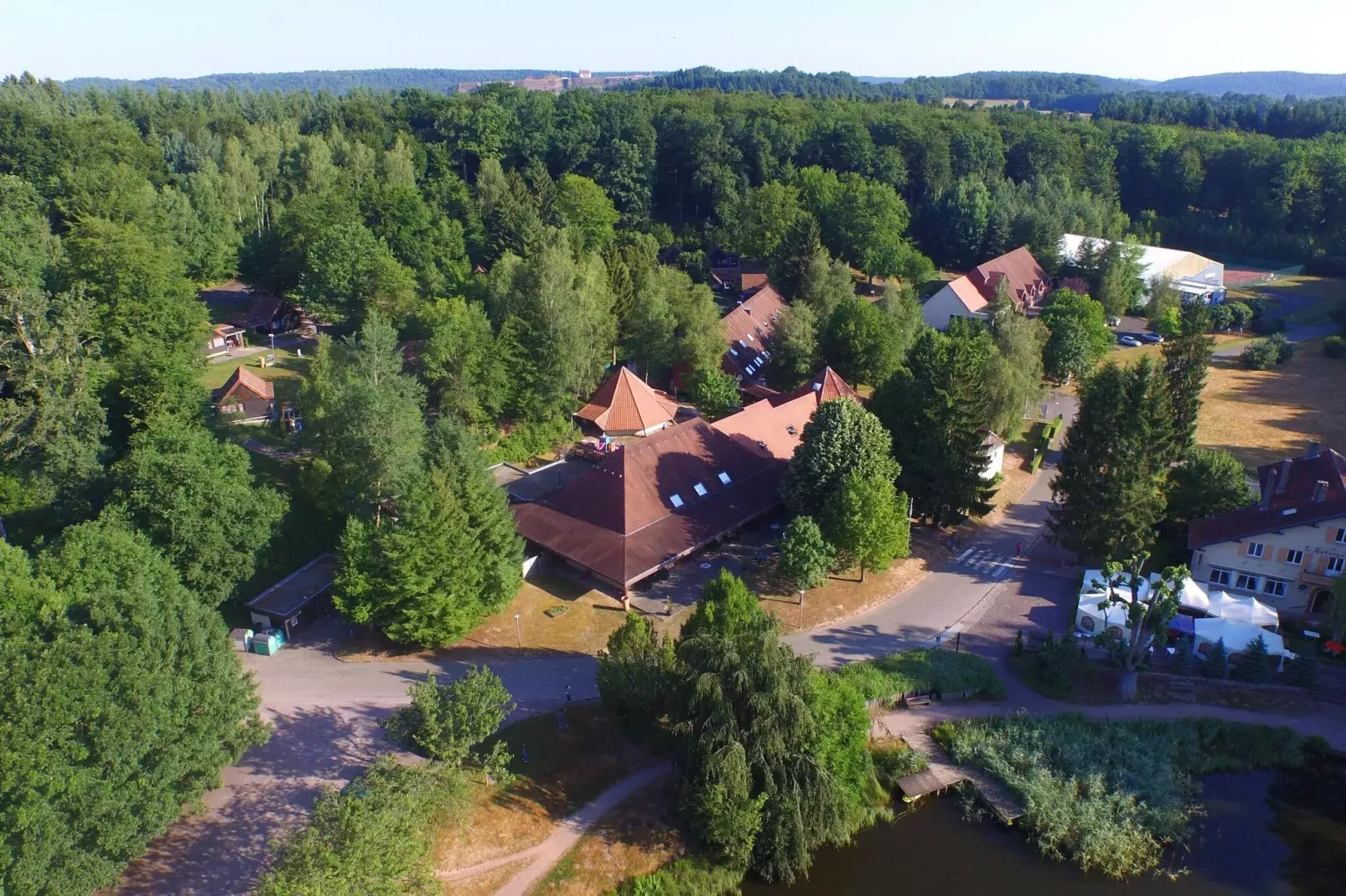 Holiday resort Les Vosges - Bitche // Apt 2 pcs 4 pers 2 salles d'eau CLASSES-Areas summer 1km