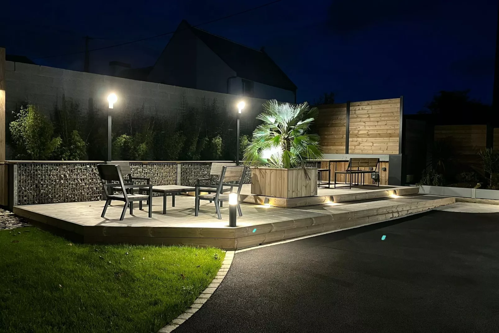 Ferienhaus Sibiril-Balcon-terrasse