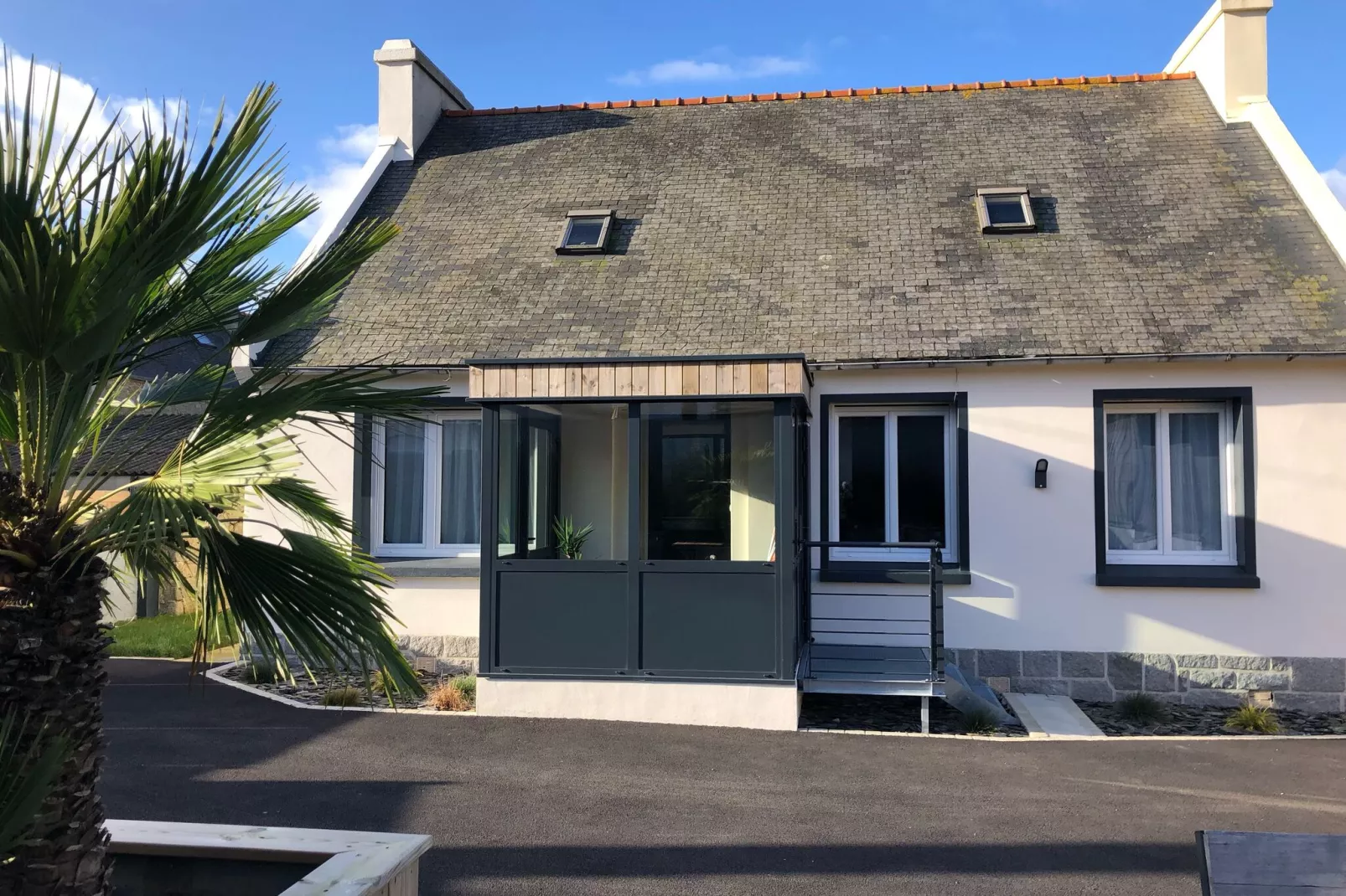 Ferienhaus Sibiril-Extérieur été