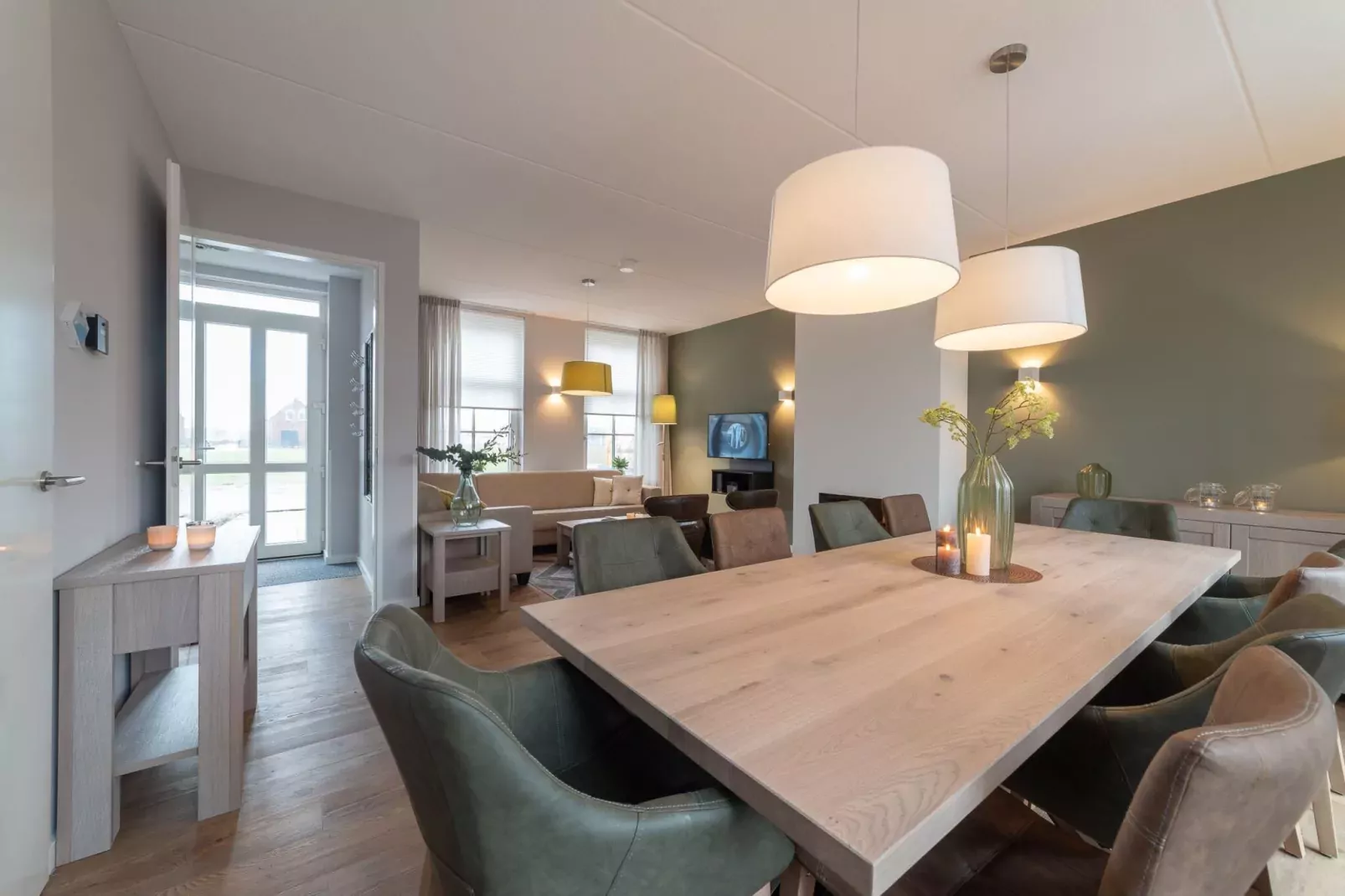 Zeeuwse Pracht 8 p welness-Wohnzimmer