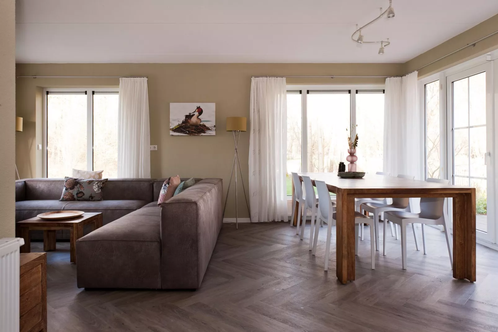 Grand Fisker Wellness de luxe met sauna buitenspa & sloep seizoensgebonden-Wohnzimmer