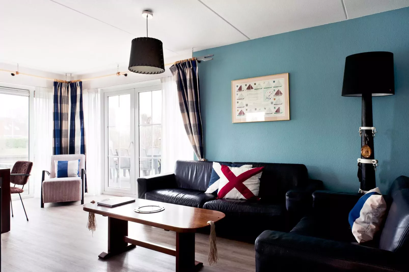 Grand Fisker Wellness de luxe met sauna buitenspa & sloep seizoensgebonden-Wohnzimmer