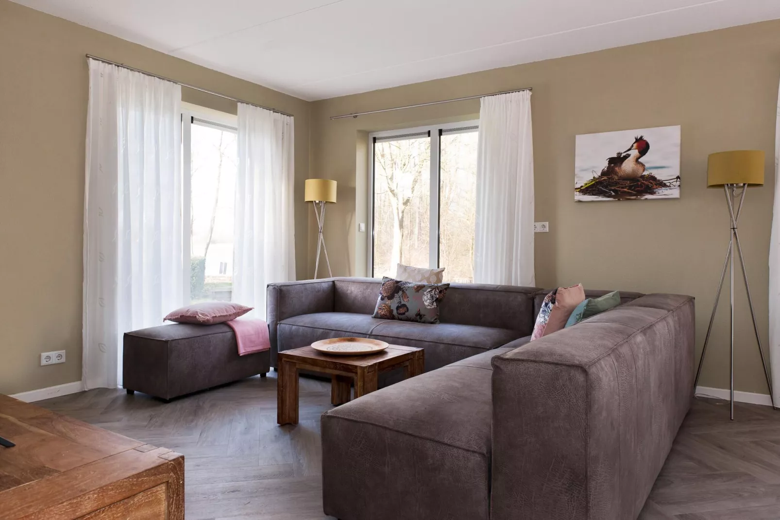 Grand Fisker Wellness de luxe met sauna buitenspa & sloep seizoensgebonden-Wohnzimmer