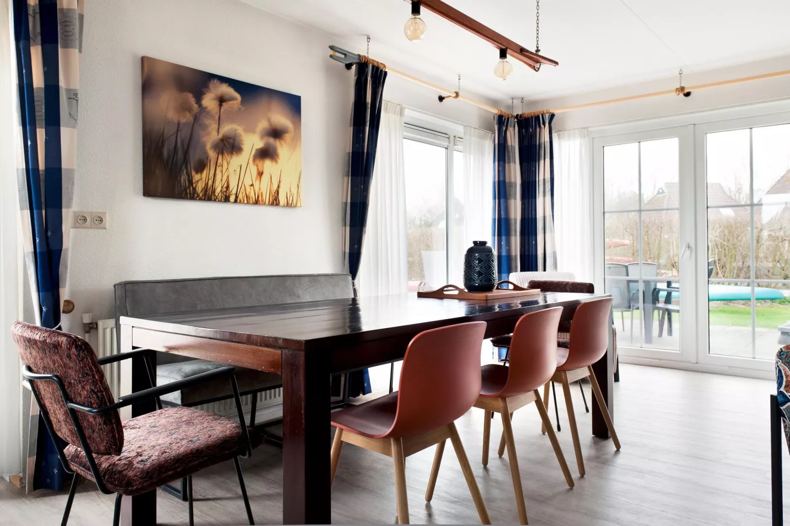 Grand Fisker Wellness de luxe met sauna buitenspa & sloep seizoensgebonden-Esszimmer