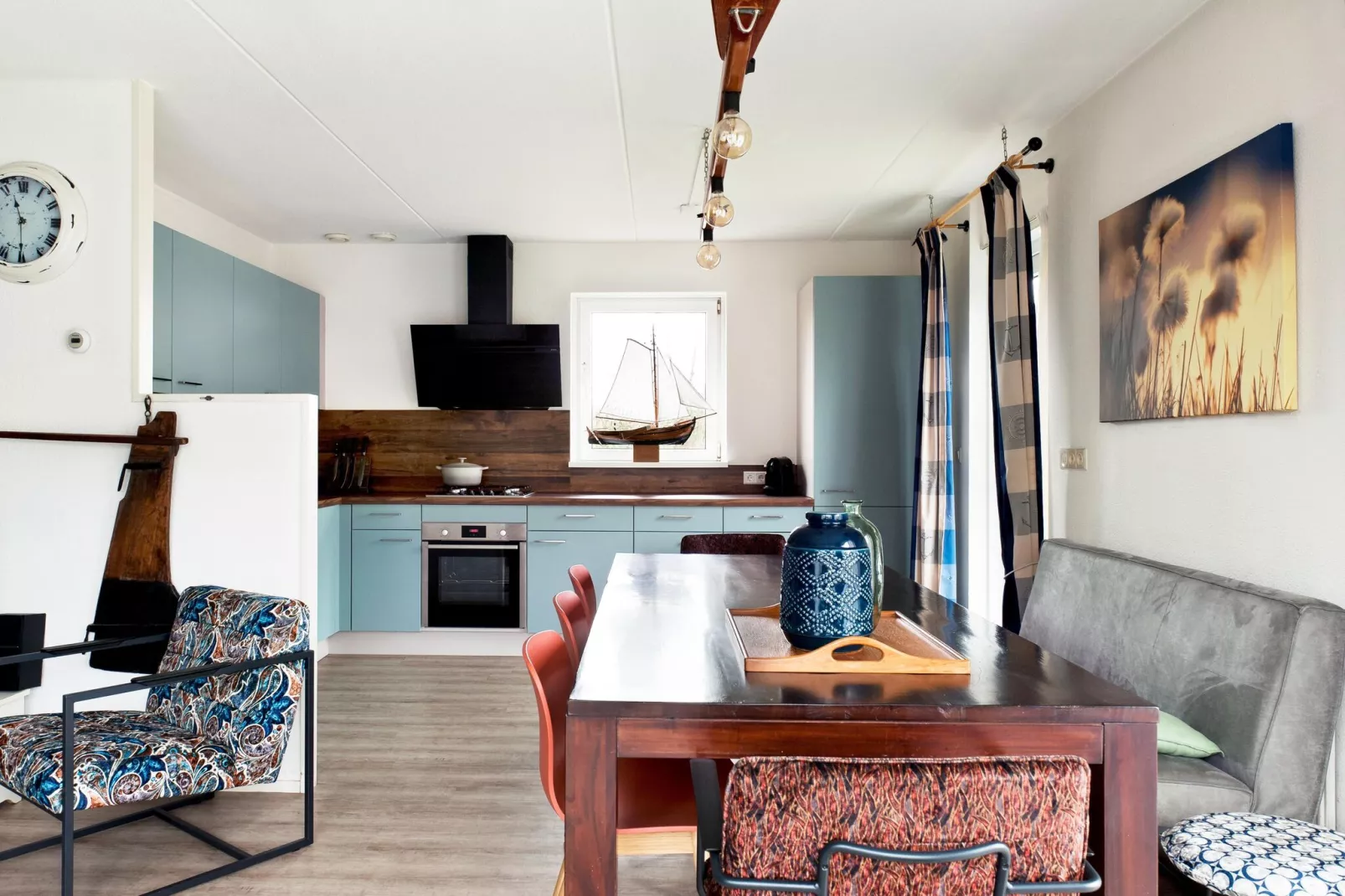 Grand Fisker Wellness de luxe met sauna buitenspa & sloep seizoensgebonden-Küche