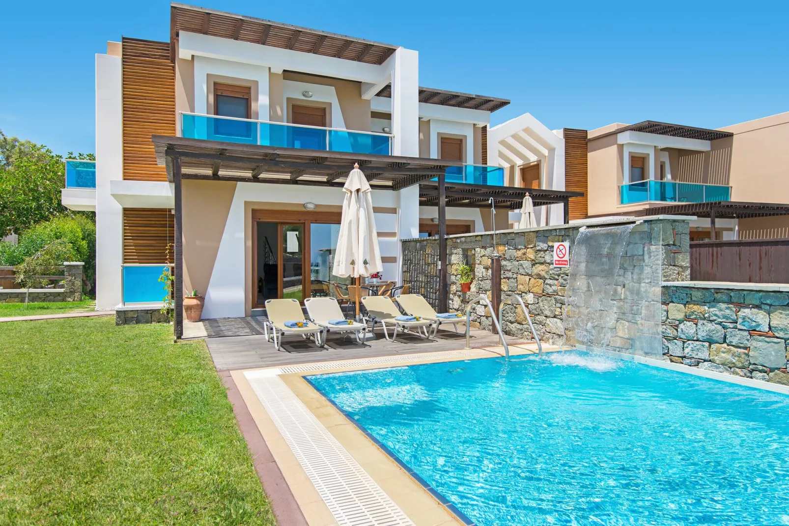 Villas Horizon Line / Villa Alia / Kiotari-Extérieur été