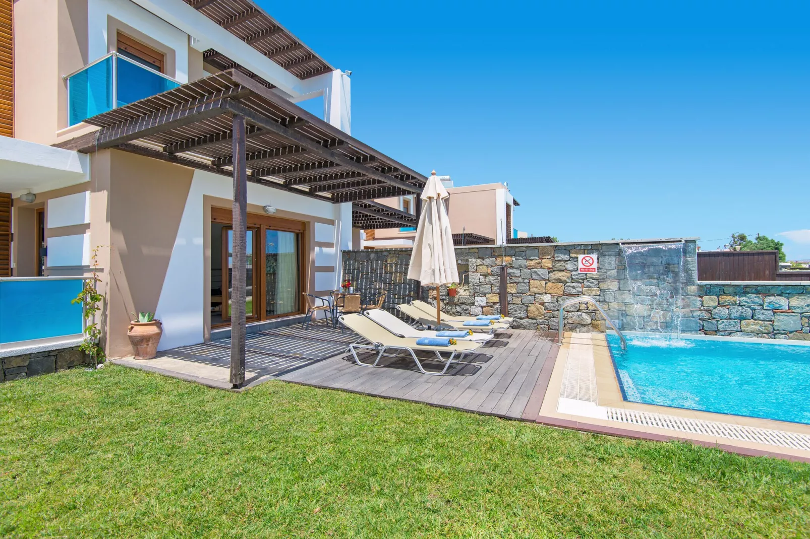 Villas Horizon Line / Villa Alia / Kiotari-Extérieur été