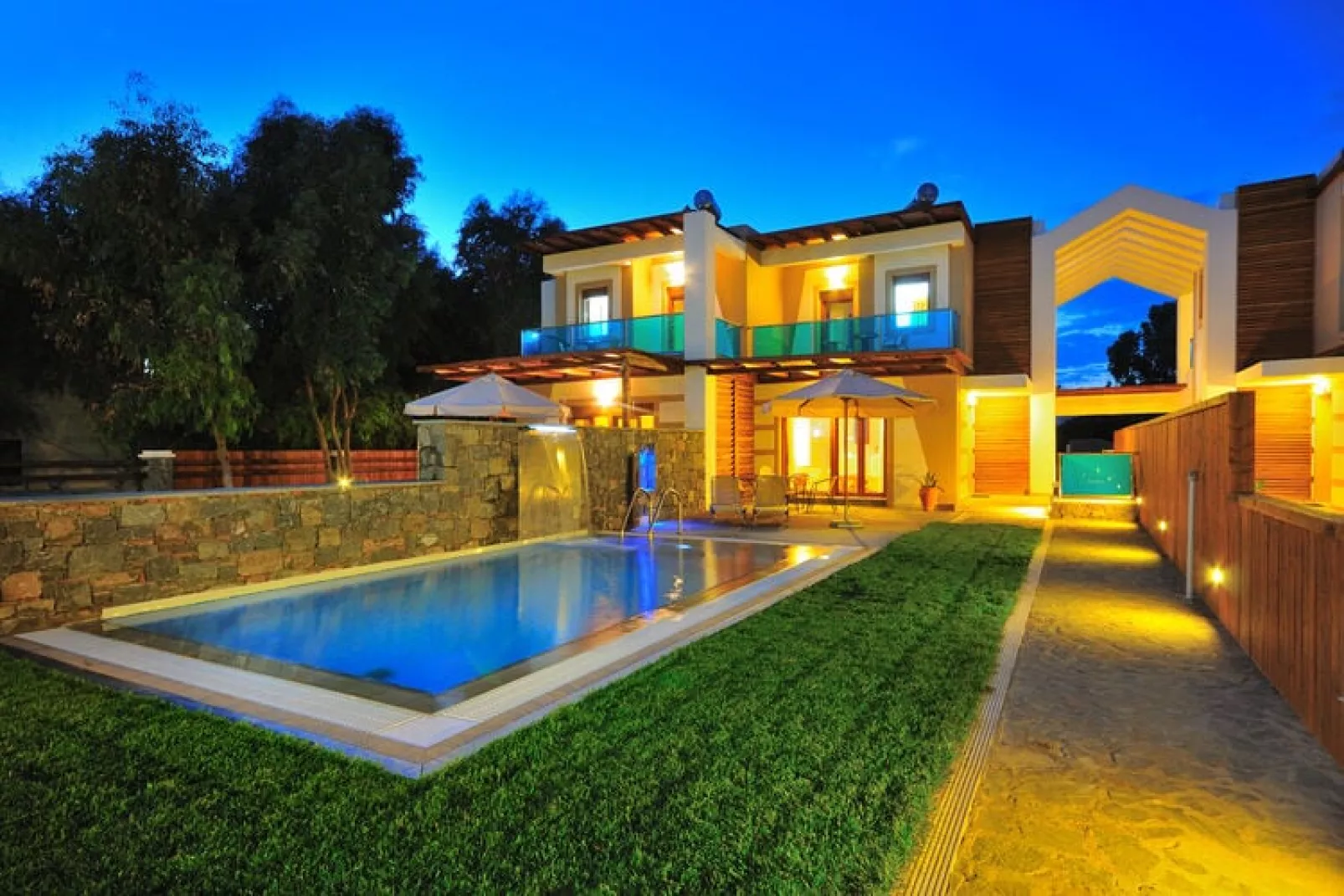 Villas Horizon Line /Villa Meliti / Kiotari-Exterior summer