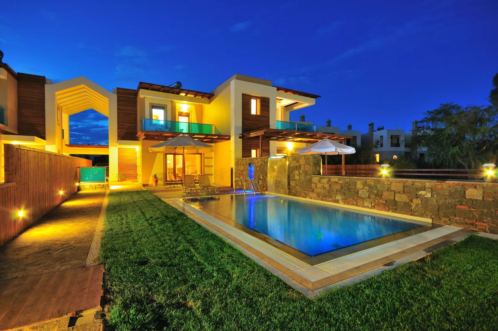 Villas Horizon Line / Villa Ariti / Kiotari-Exterior summer