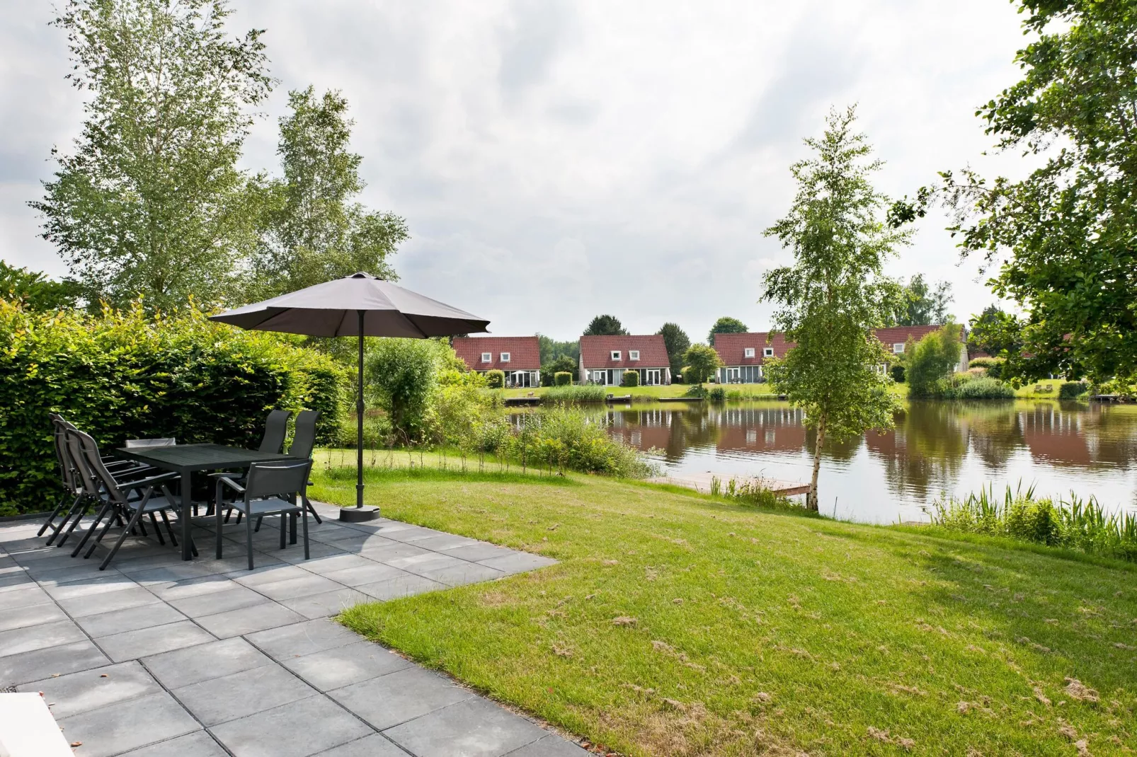 8 pers Metbroekhuis Wellness de luxe met sauna & buitenspa-Gardens summer