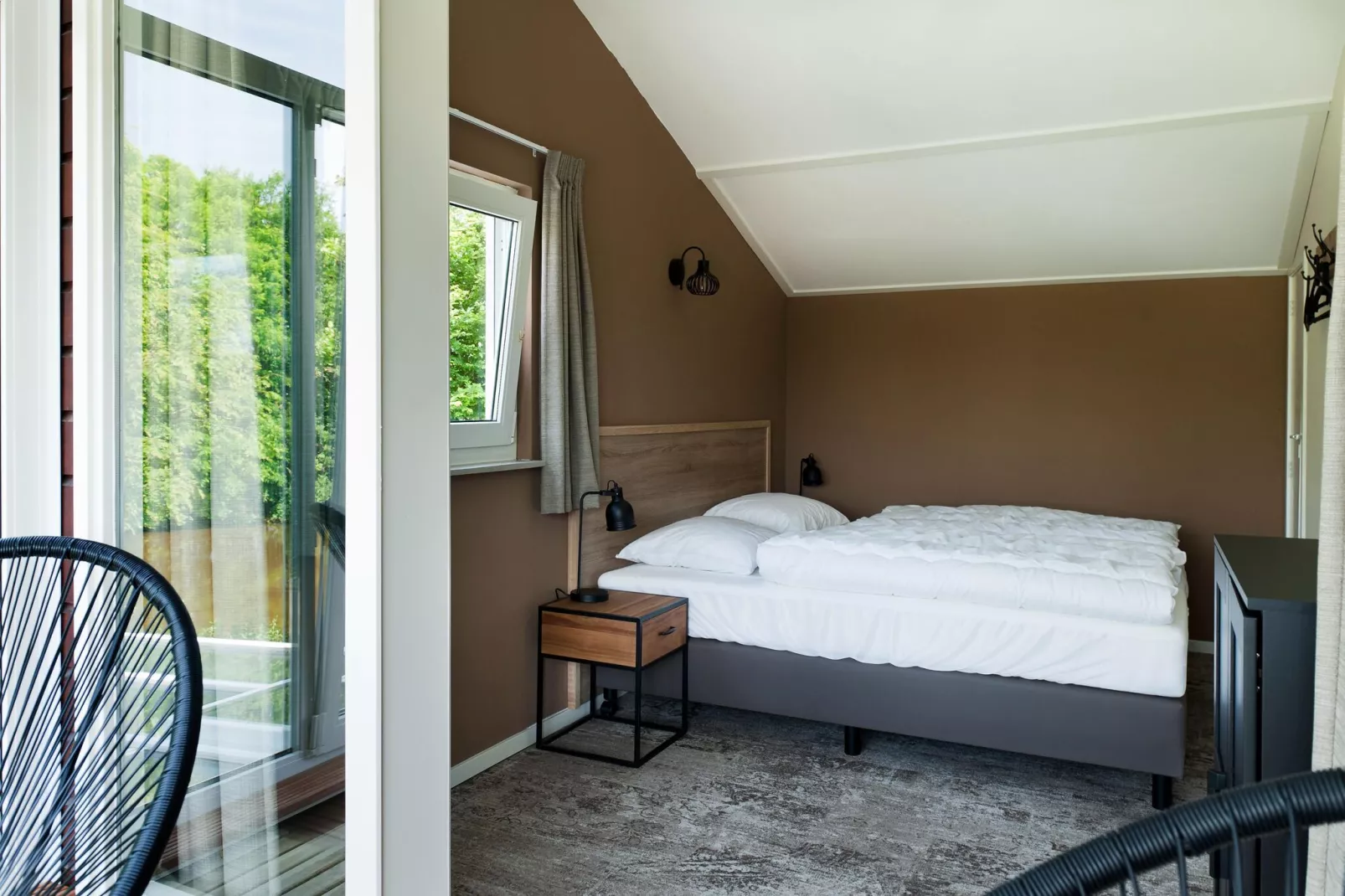 8 pers Metbroekhuis Wellness de luxe met sauna & buitenspa-Bedroom