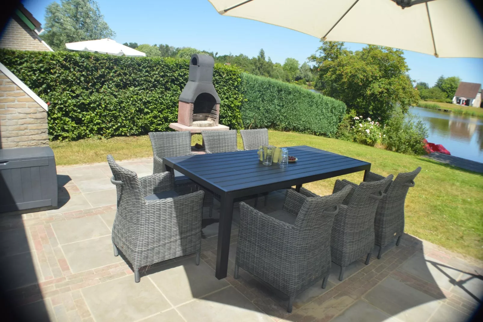 8 pers Westerwolde Prestige Welness met buitenspa-Gardens summer