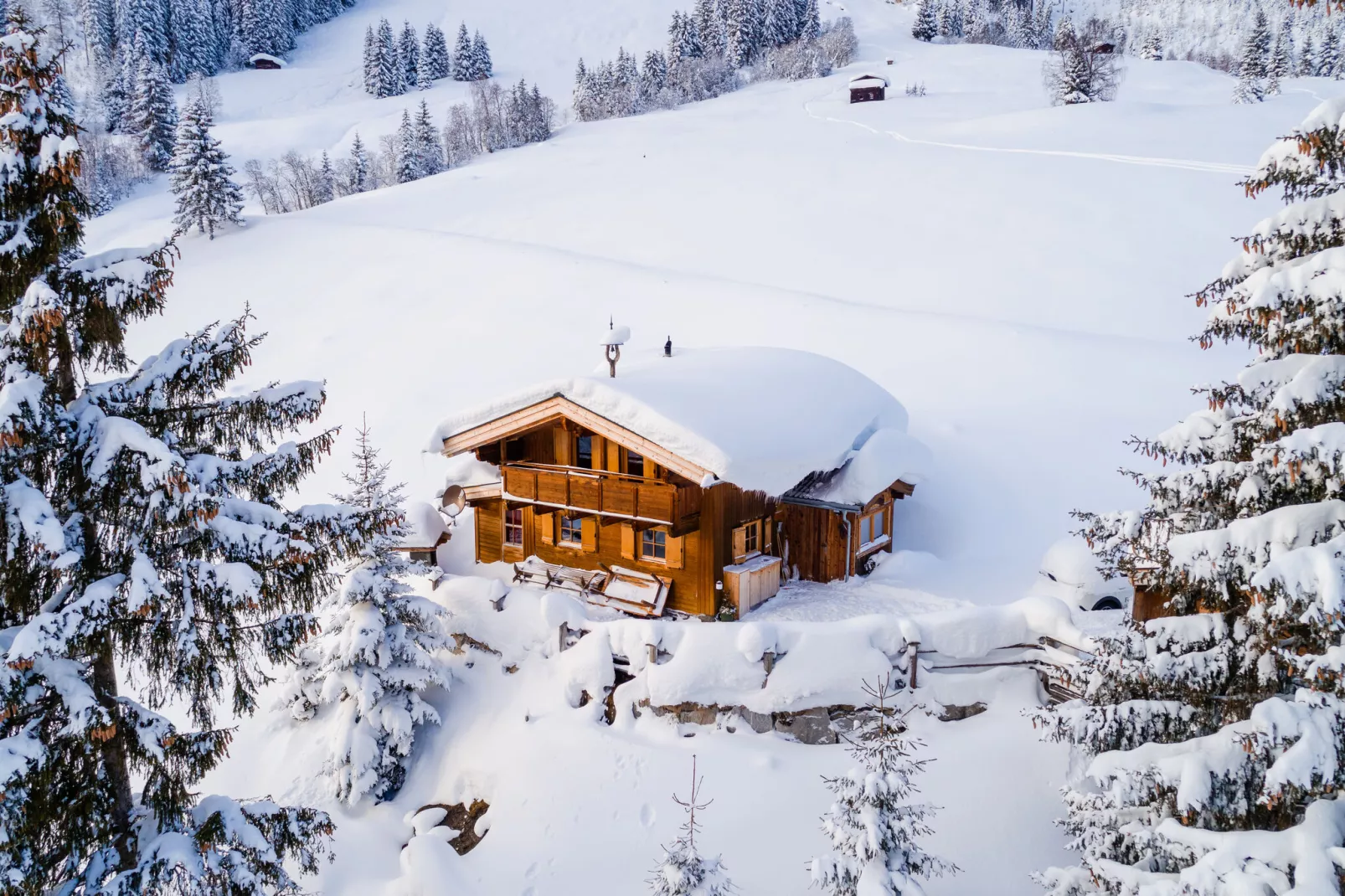 Stiermoos Hütte-Exterior winter