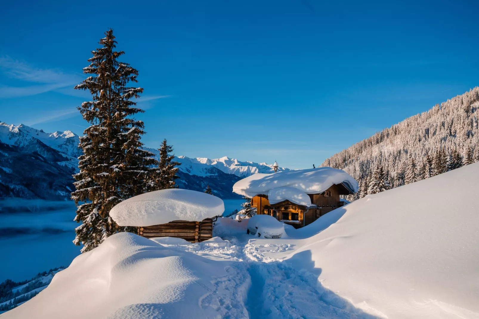 Stiermoos Hütte-Exterior winter