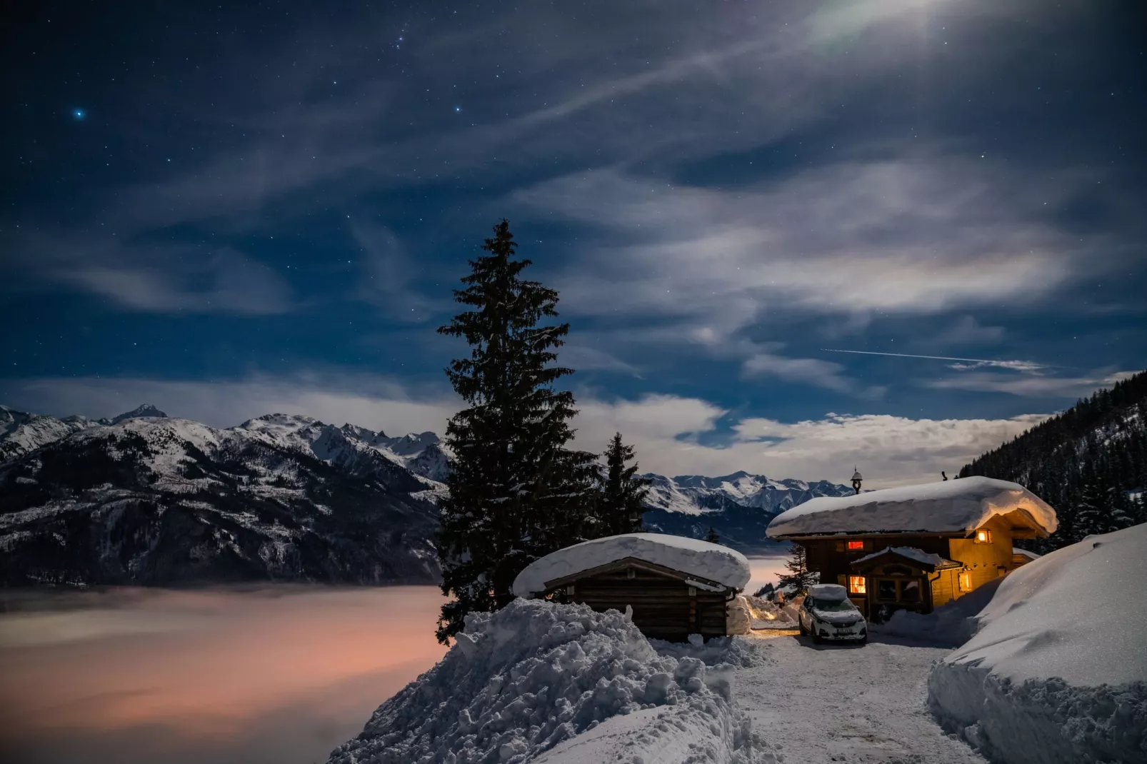 Stiermoos Hütte-Exterior winter