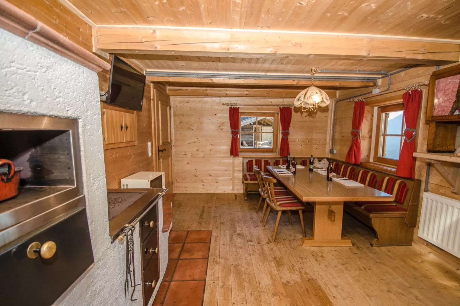 Stiermoos Hütte-Living room
