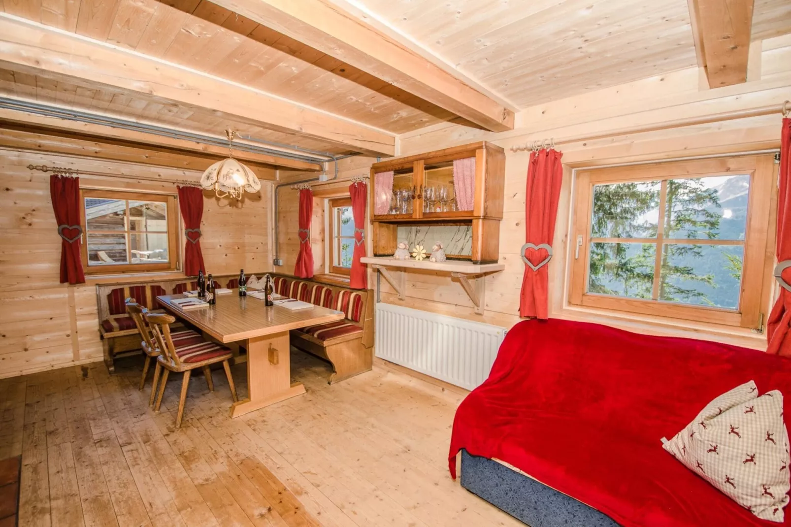 Stiermoos Hütte-Living room