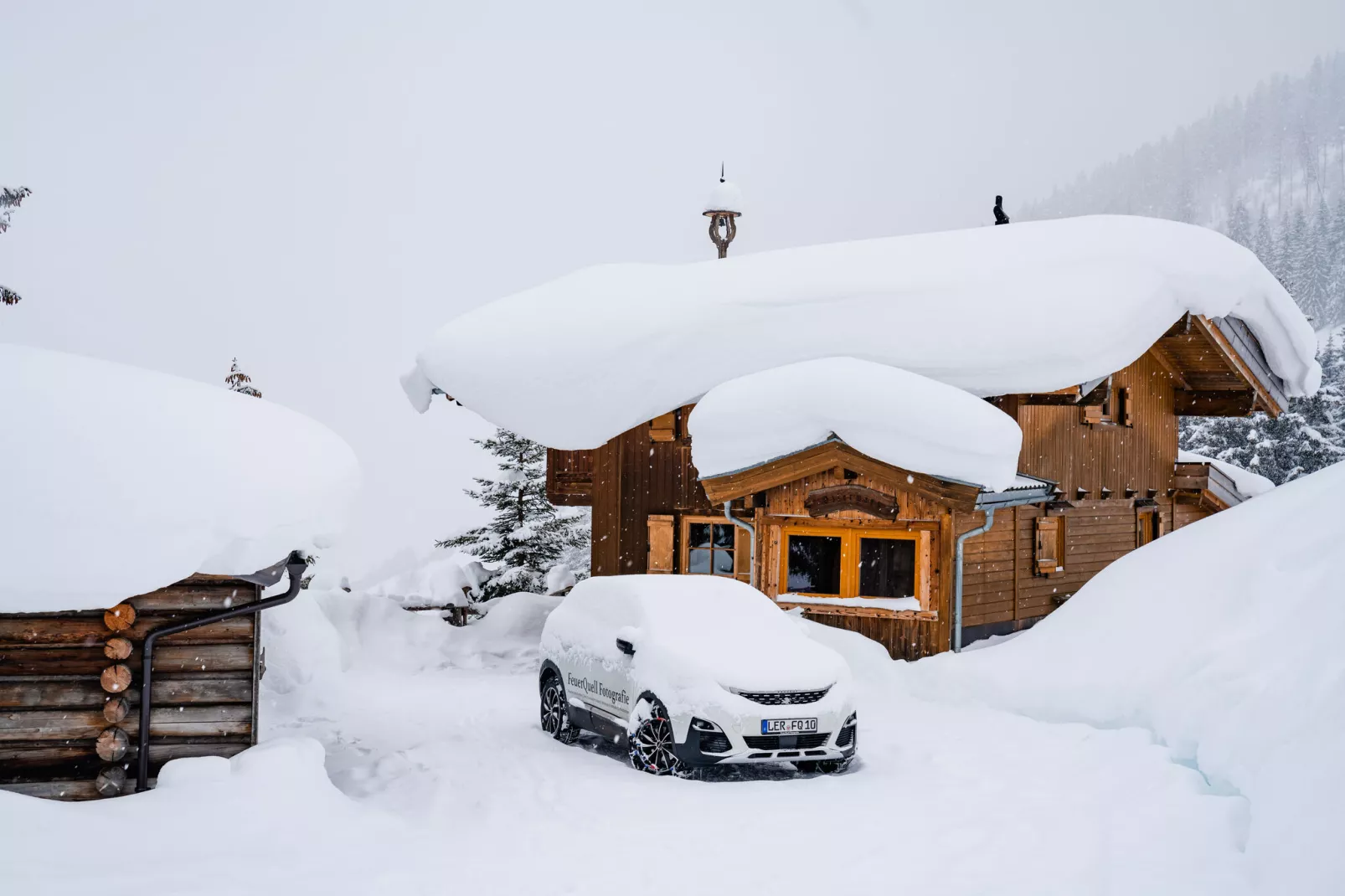 Stiermoos Hütte-Exterior winter