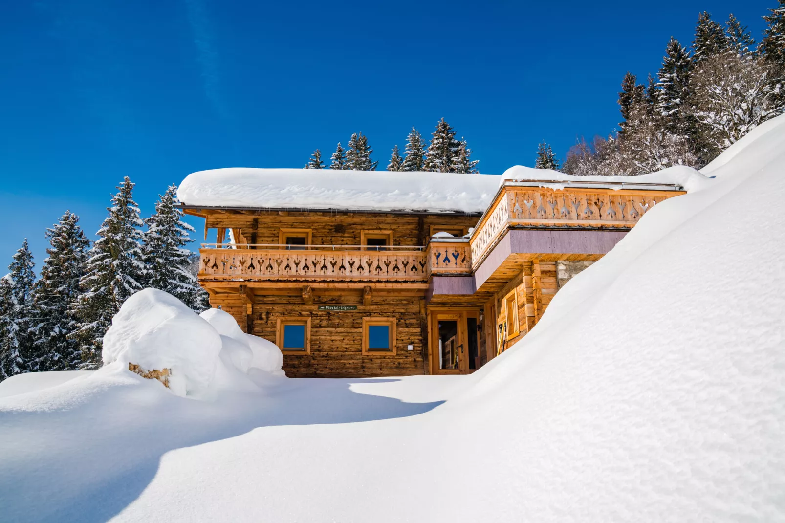Oberholzlehen Hütte-Exterior winter