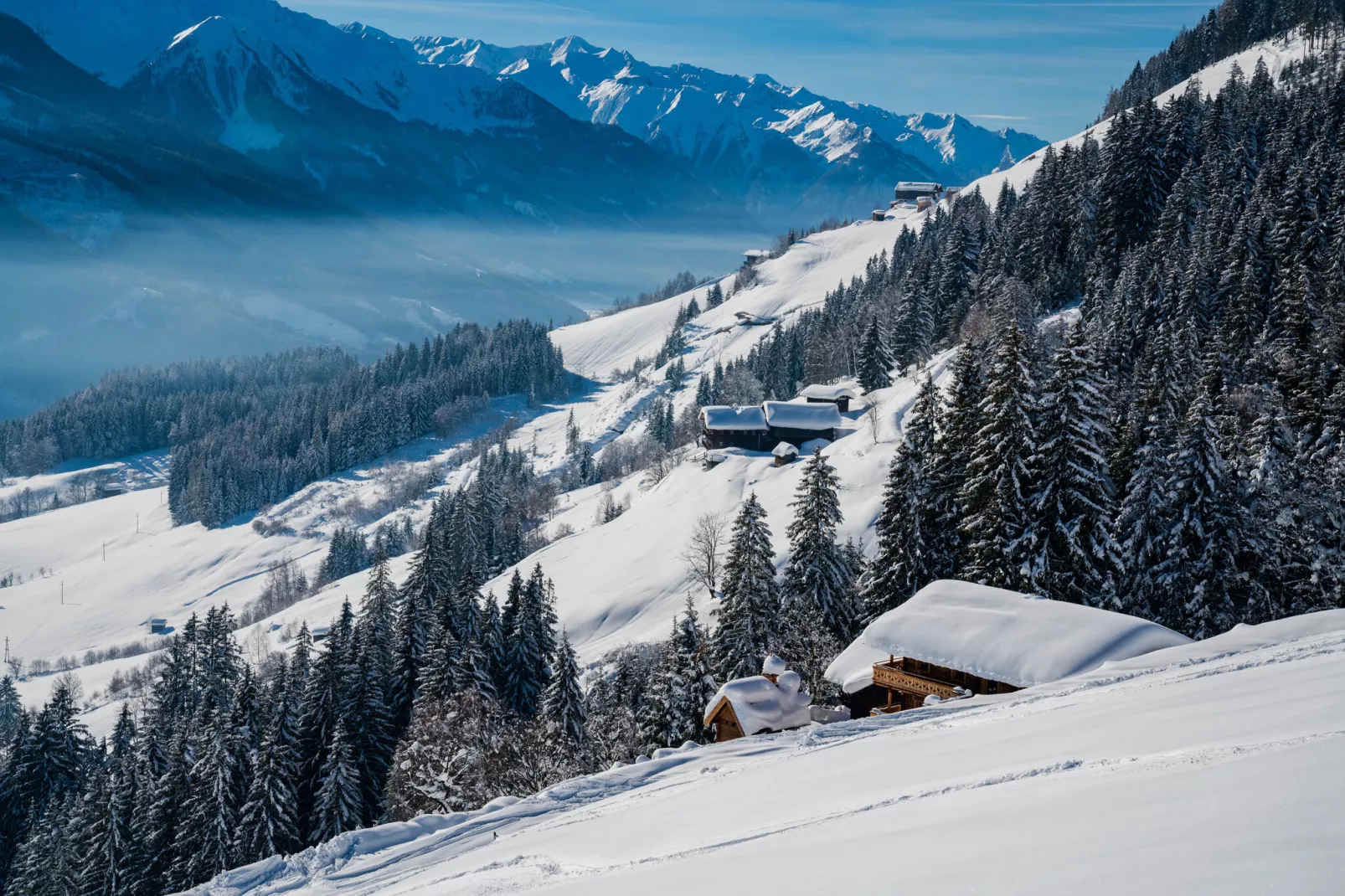Oberholzlehen Hütte-Exterior winter