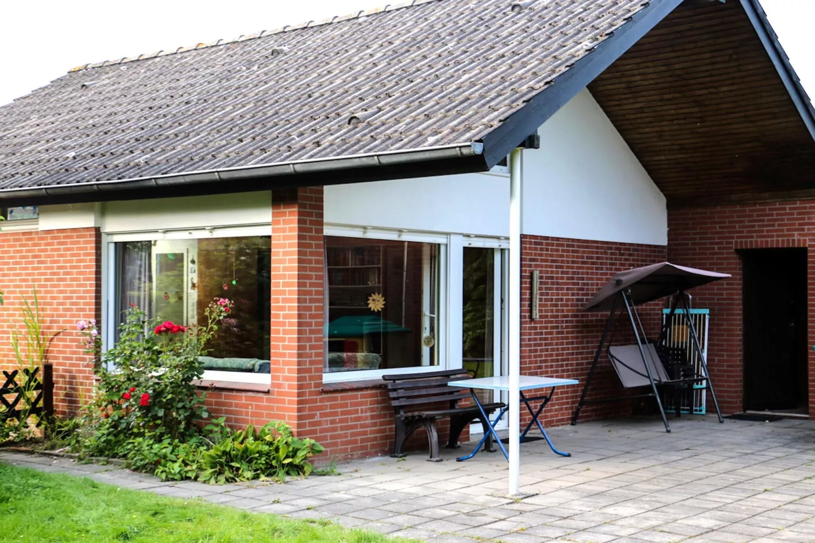 Nordsee Ferienhaus Lindner-Exterior summer