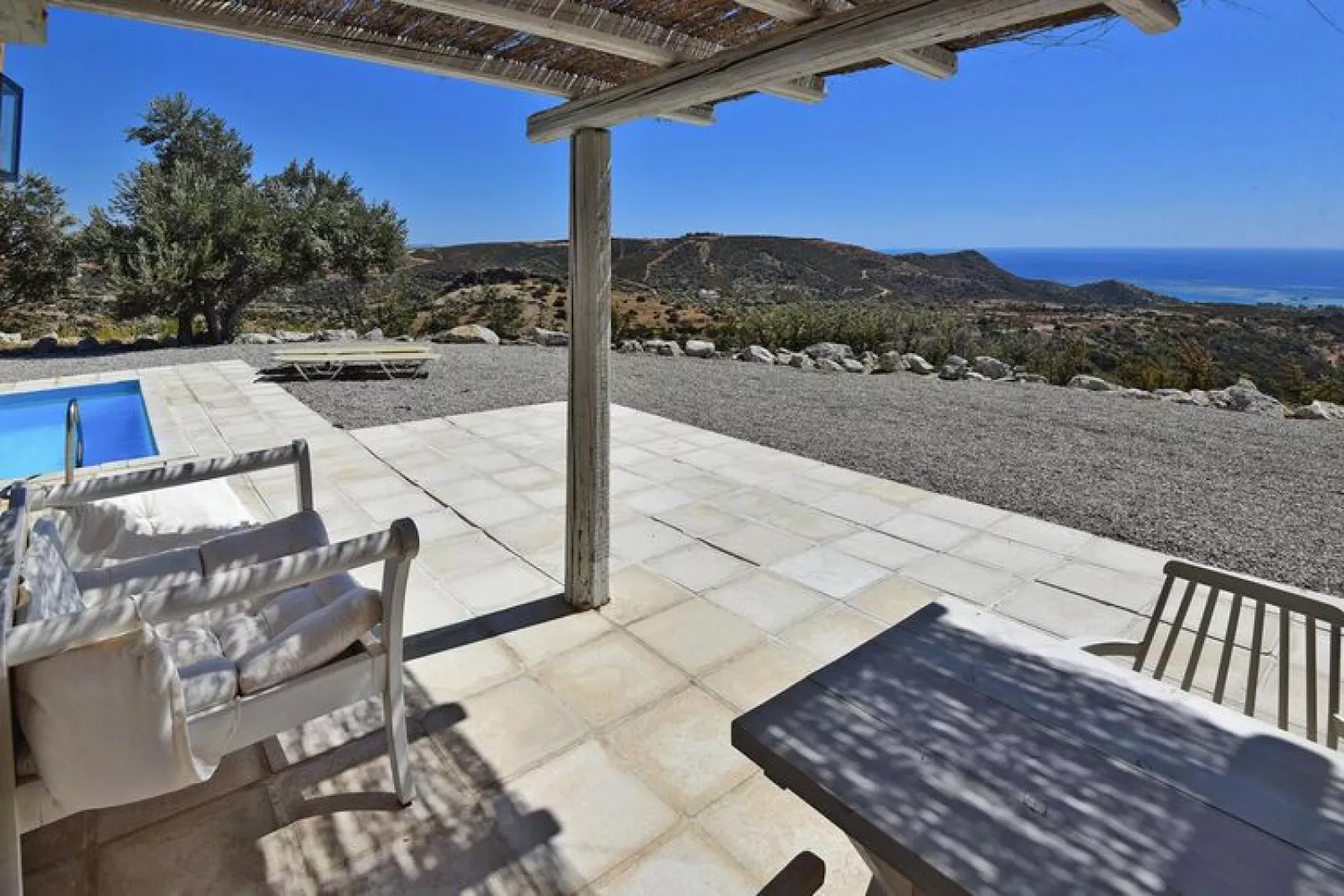 Villas Palazzo Greco Agia Galini-Complex of Villas 5 pax-Terrace