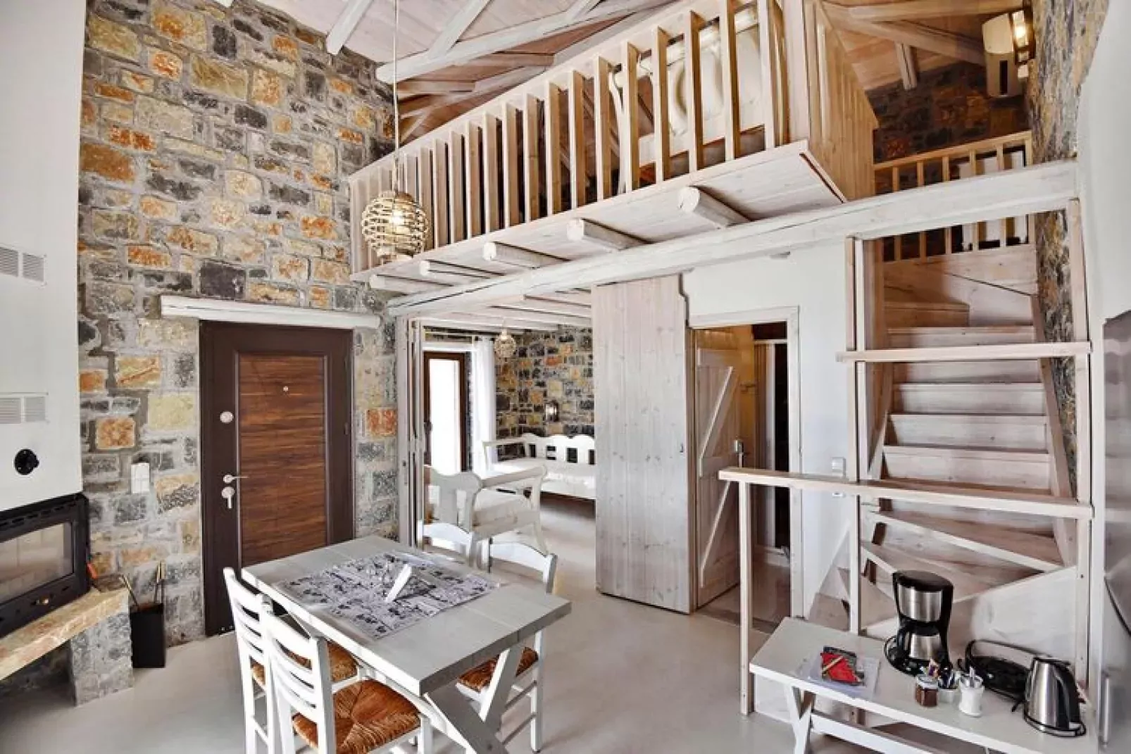 Villas Palazzo Greco Agia Galini-Complex of Villas 6 pax-Living room