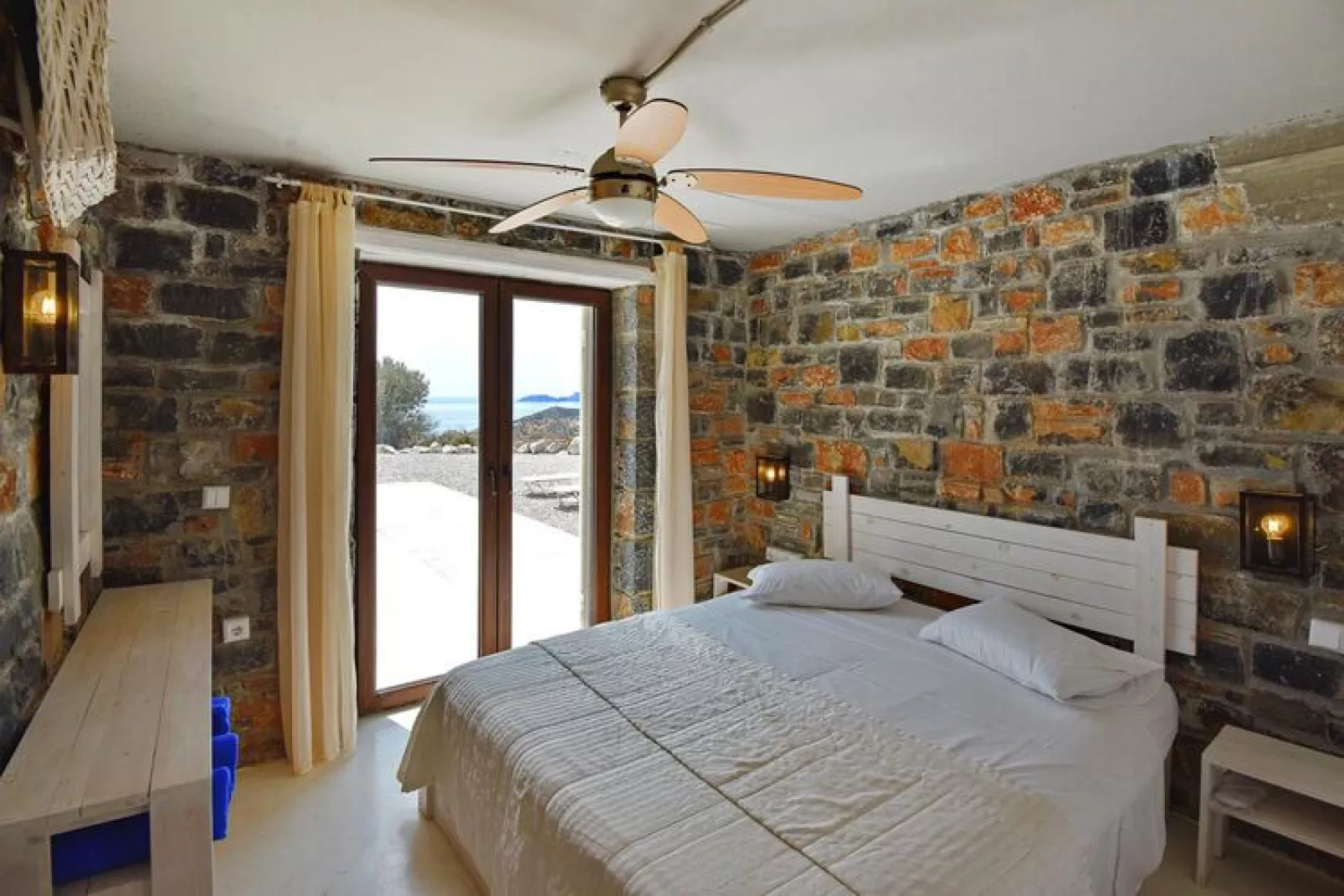 Villas Palazzo Greco Agia Galini-Complex of Villas 10 pax-Bedroom