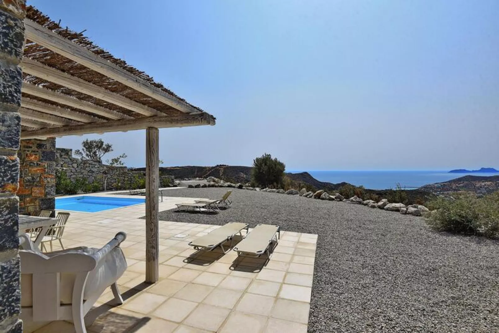 Villas Palazzo Greco Agia Galini-Complex of Villas 10 pax-View summer