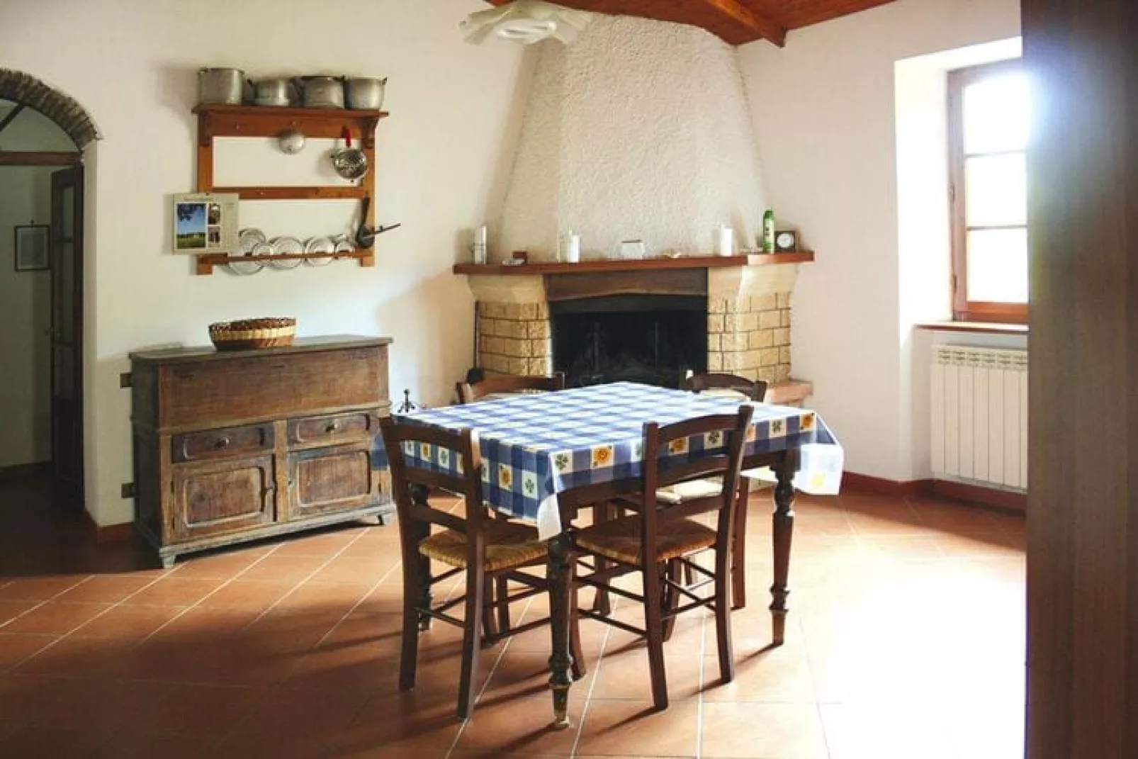 Agritourismo La Chiusa Chiusdino-Vigna Vecchia-Living room