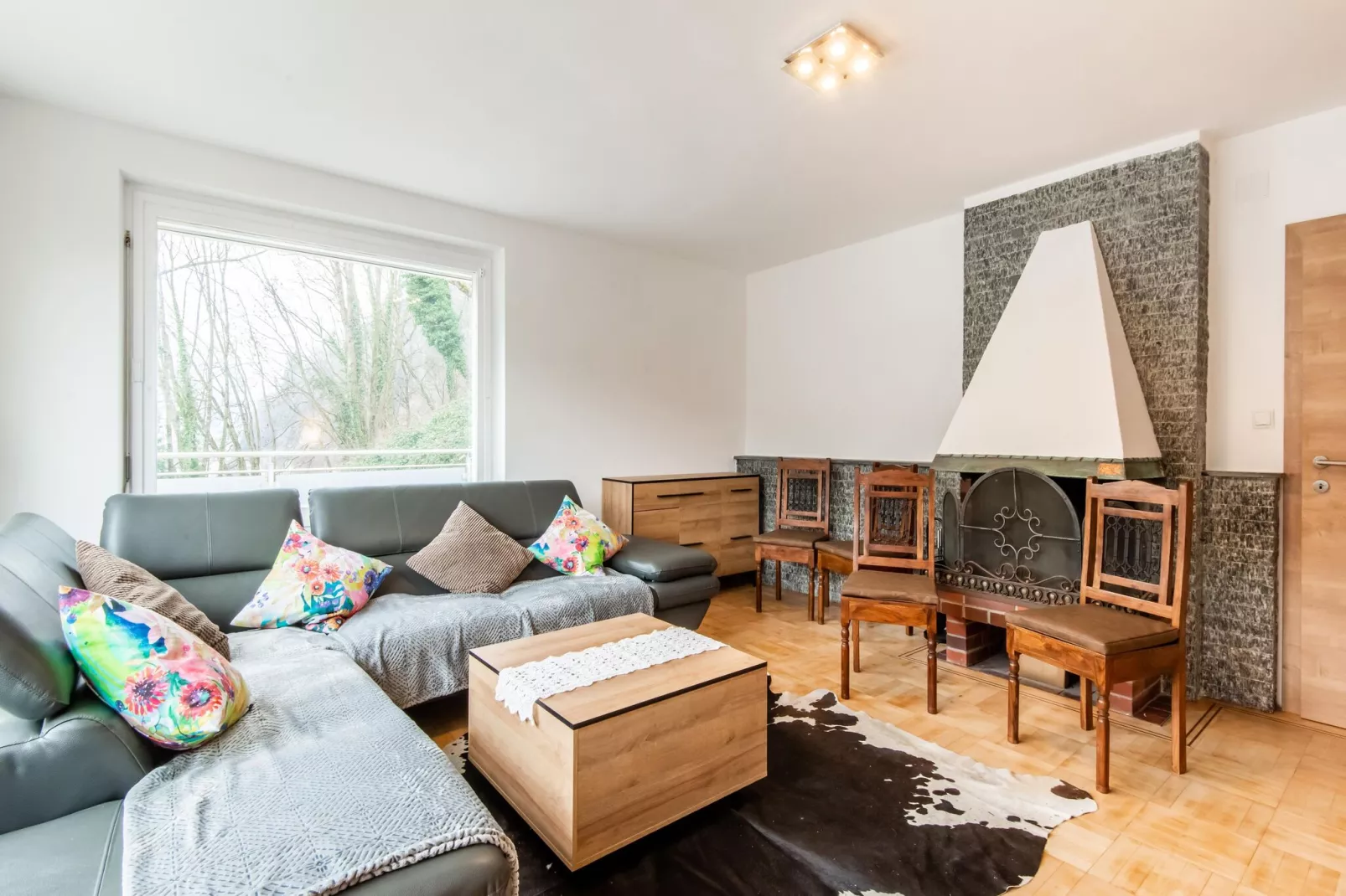 Haus Dreiländereck-Wohnzimmer
