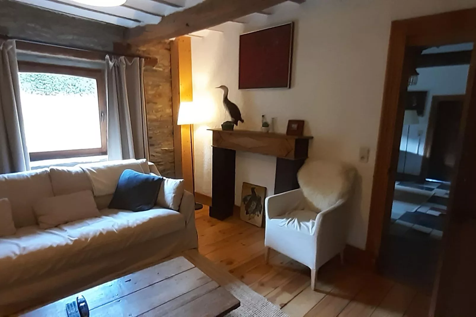 Maison Les Chaumiers-Living room