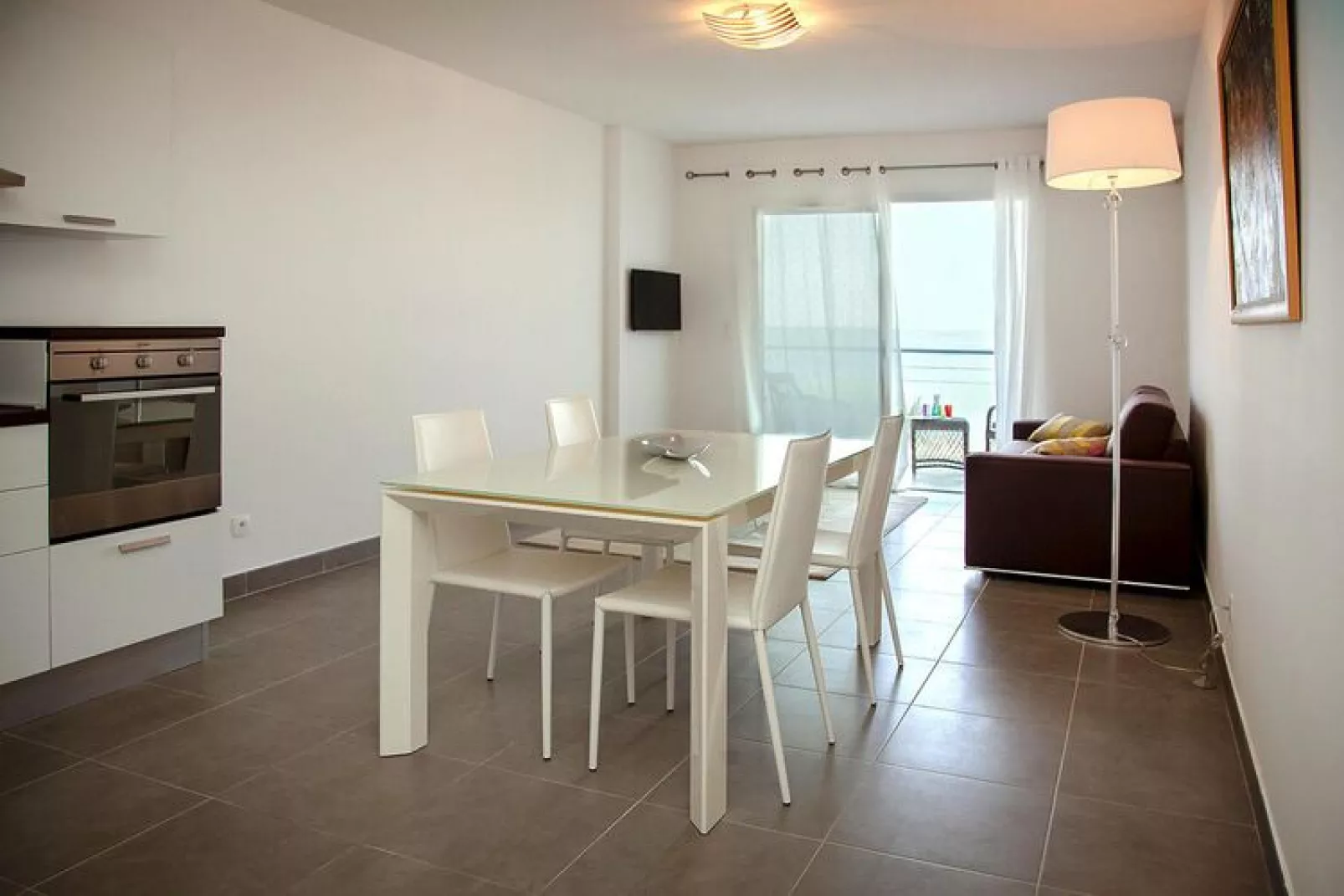 Villa Tyrrenia Rogliano / T2 Terrasse  - de 40 m2 à 44 m2 - VUE CAP-Living room
