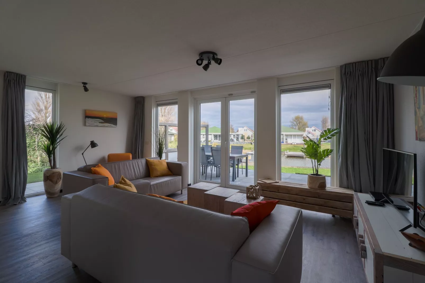 Beach Resort Makkum 29-Living room