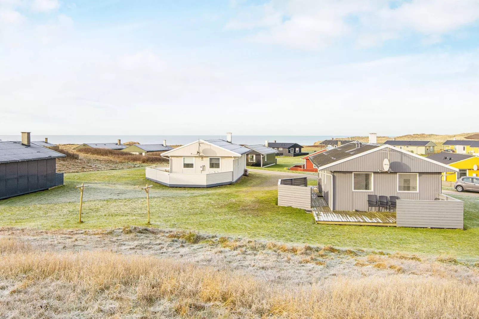 Maison de vacances pour 6 a Lemvig-Vue sur l'eau