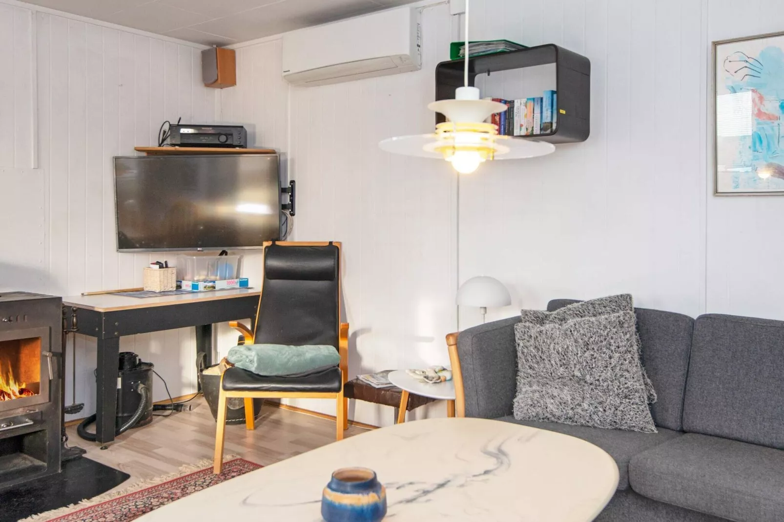 Maison de vacances pour 6 a Lemvig-Intérieur