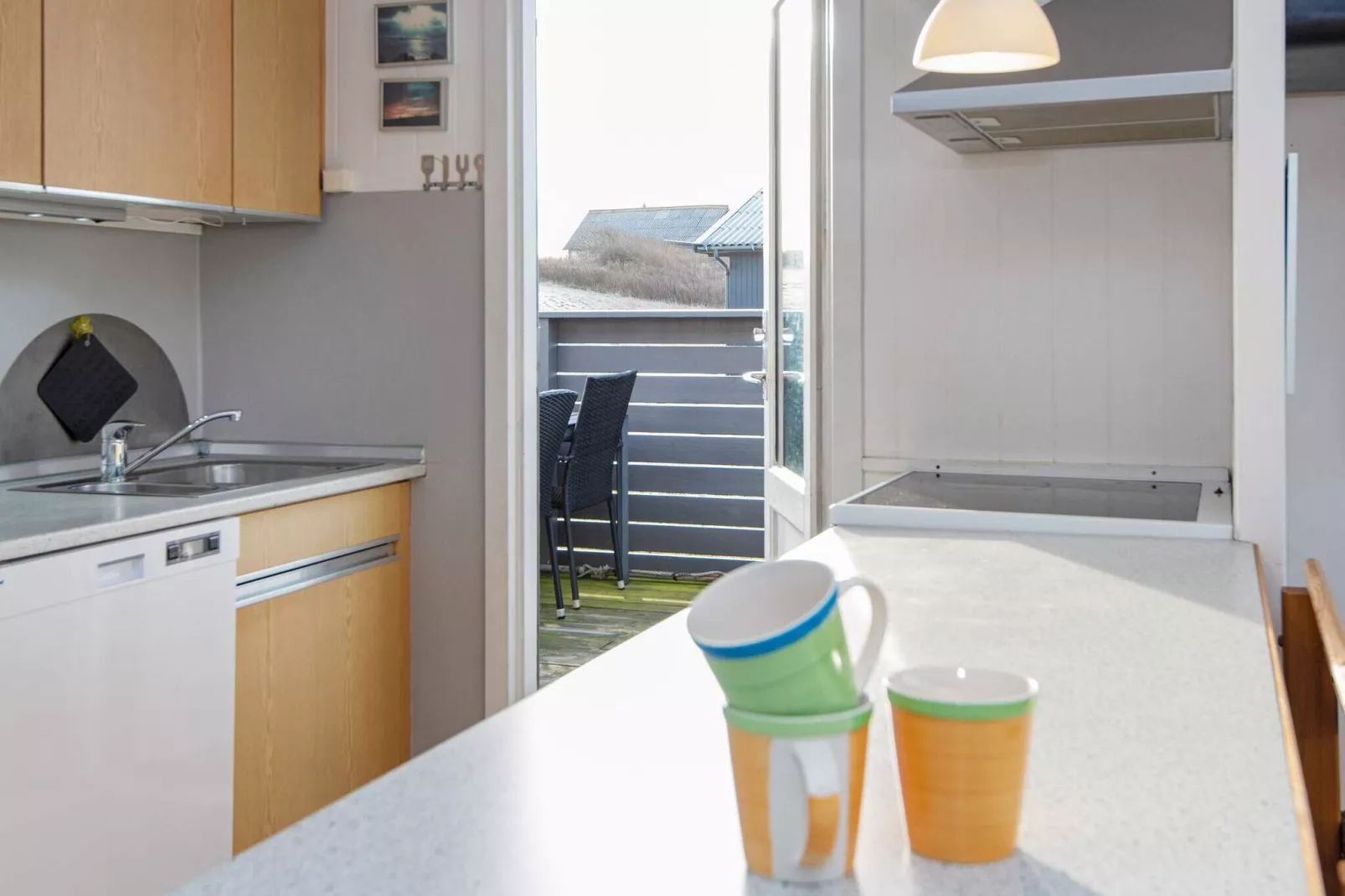 Maison de vacances pour 6 a Lemvig-Intérieur