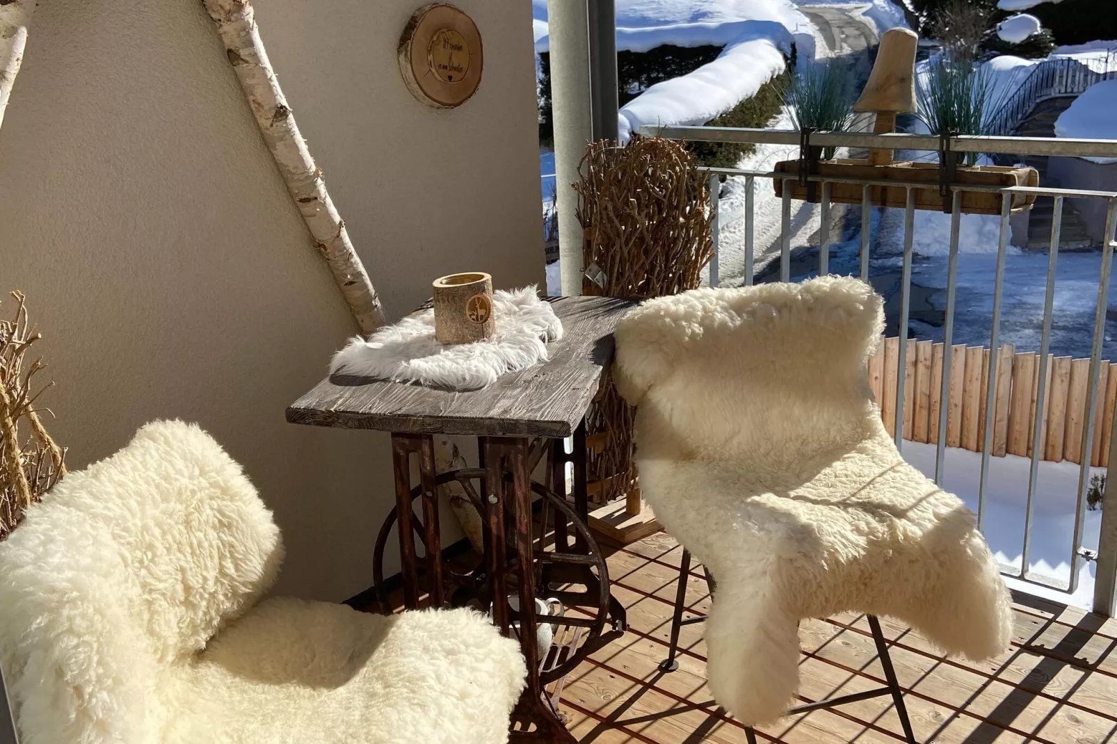 Ski & Nature Top 7-Terrace balcony