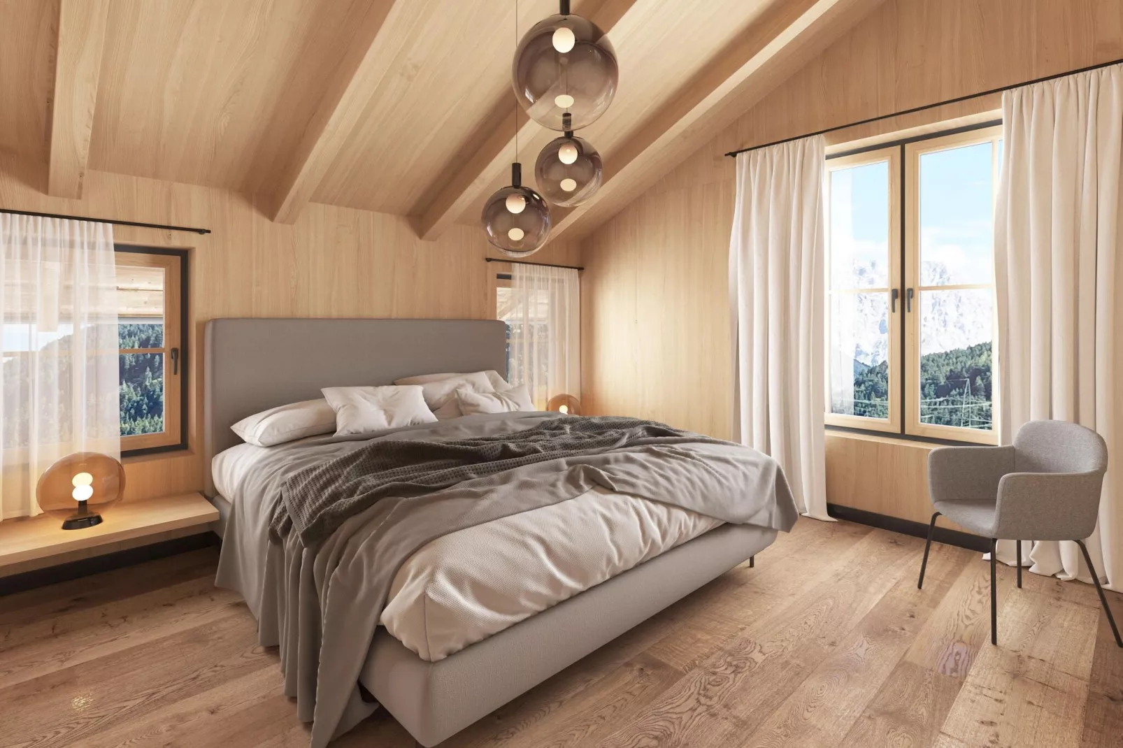 DEIN BICHLBACH Chalet groß-Bedroom
