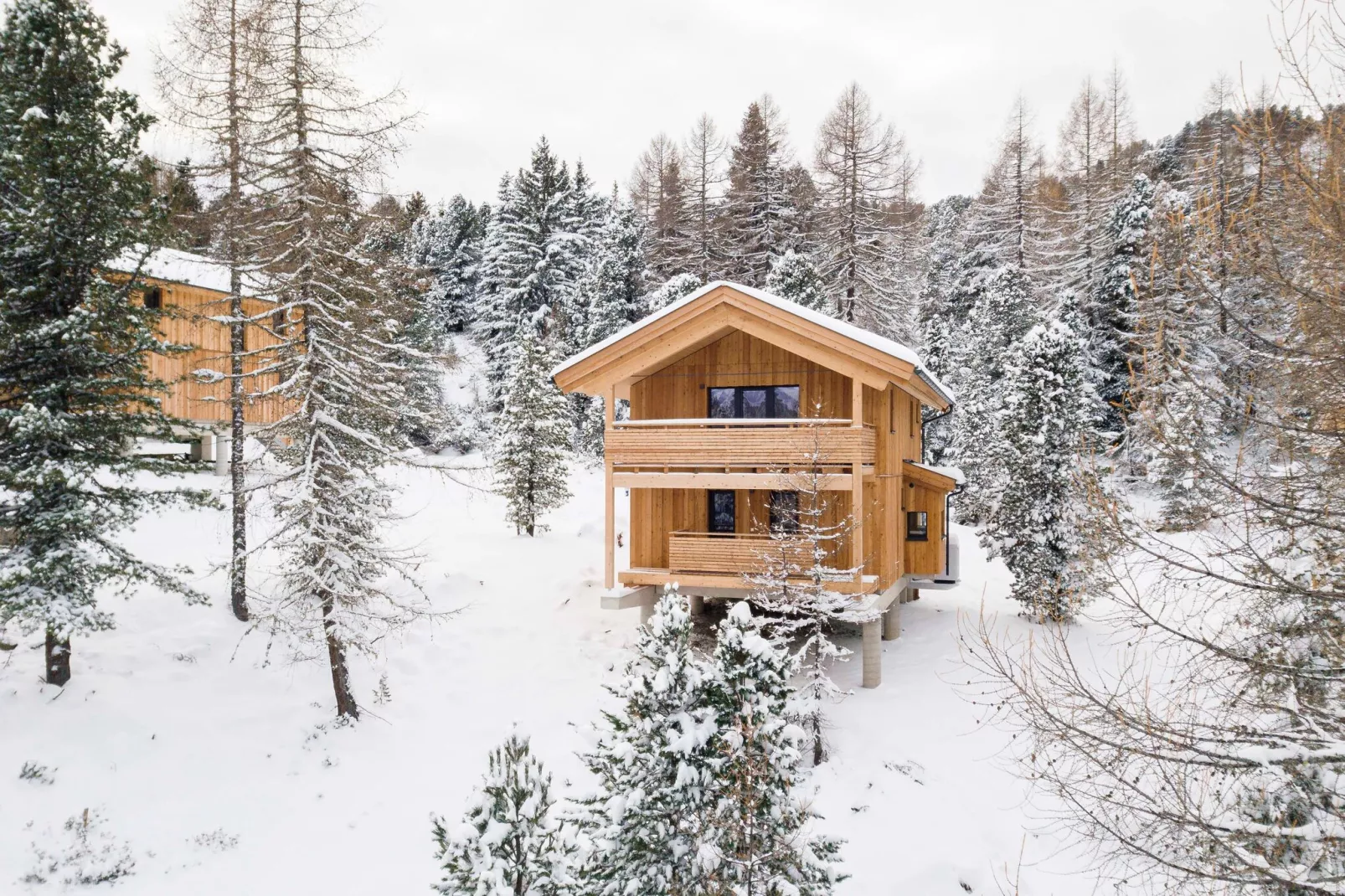 Naturchalets Turracher Höhe 1-Exterior winter