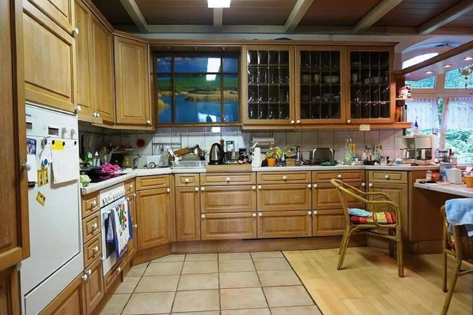 Wohnen im Gutshaus-Kitchen