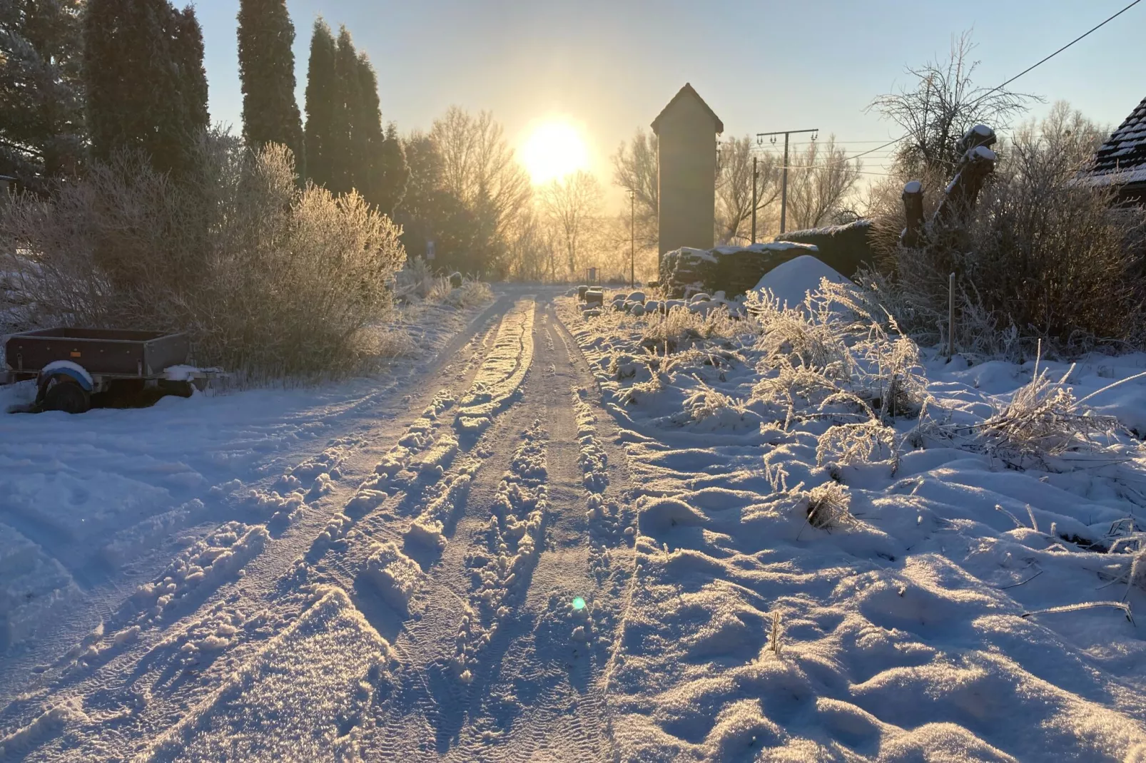 Wohnen im Gutshaus-Area winter 1km
